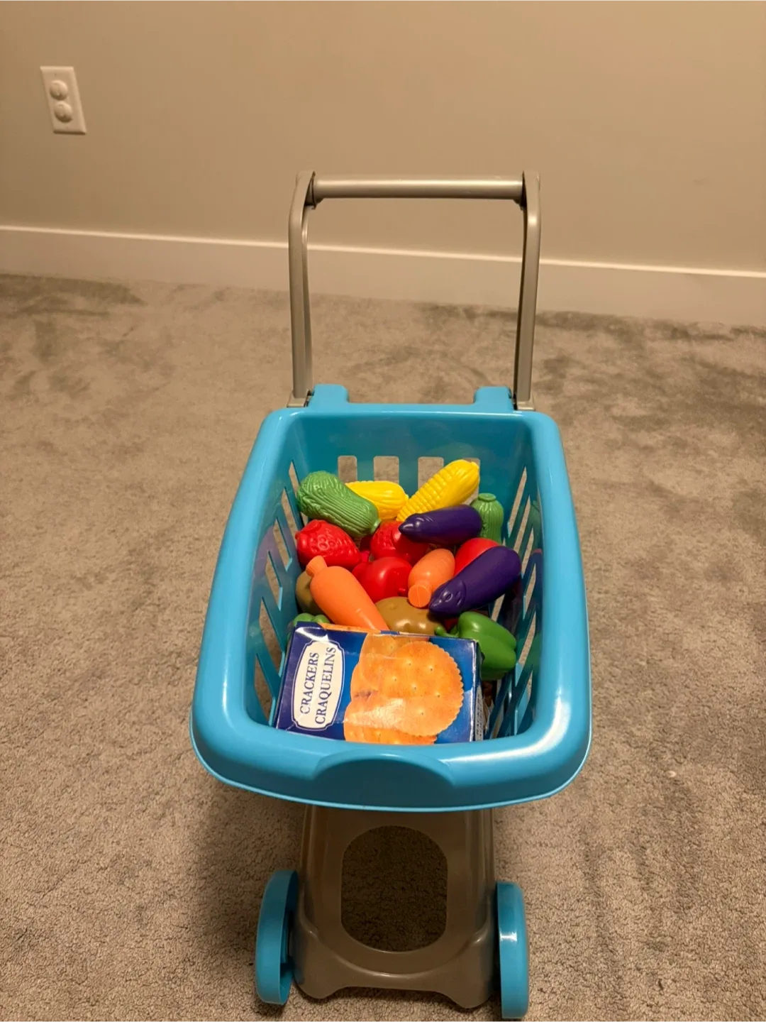 Walmart Toy Shopping Cart with Play Food image indicator(4)