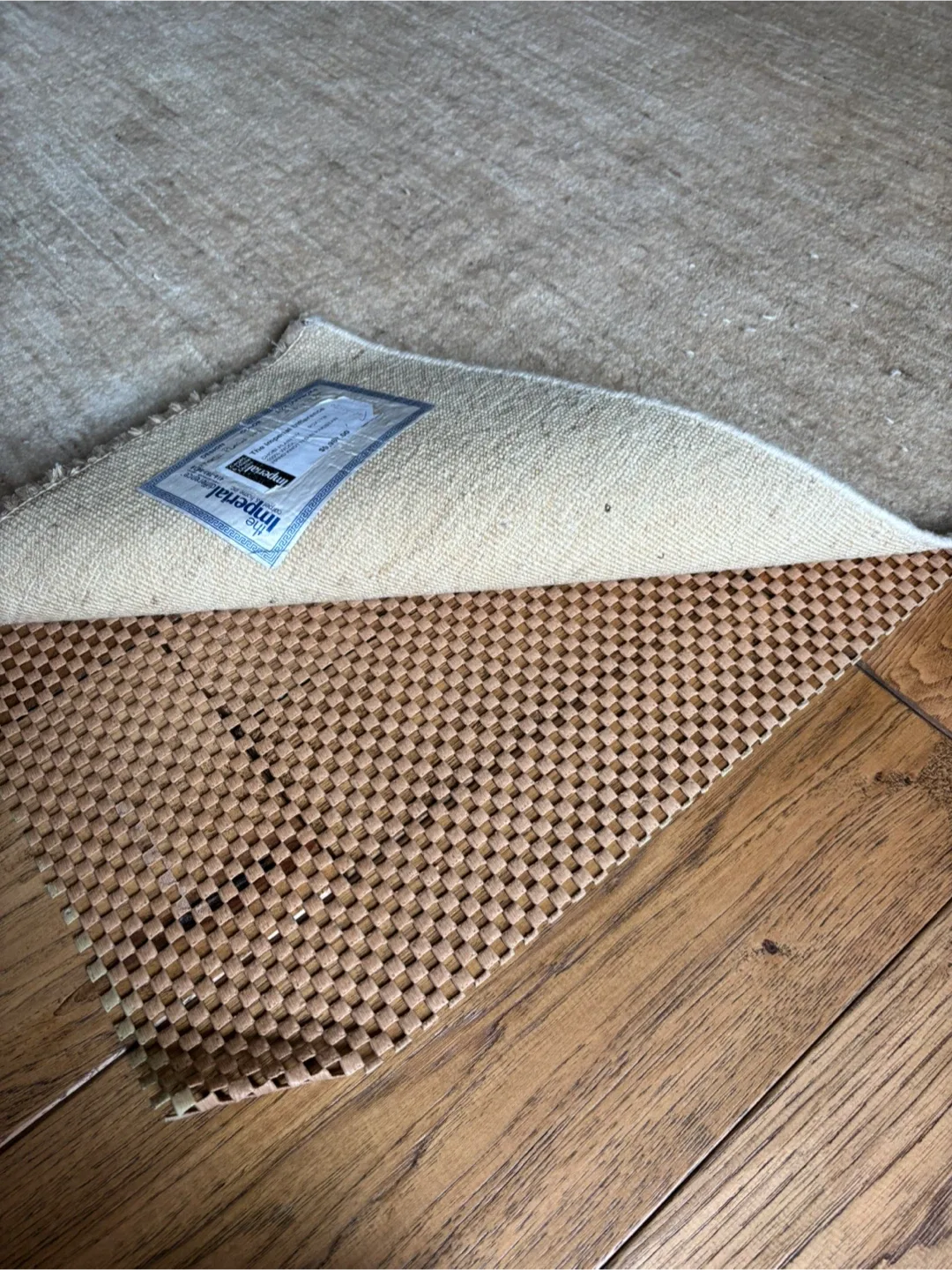 Imperial Difference Chobi Plain Ivory Rug 9'x11' Handmade image indicator(7)