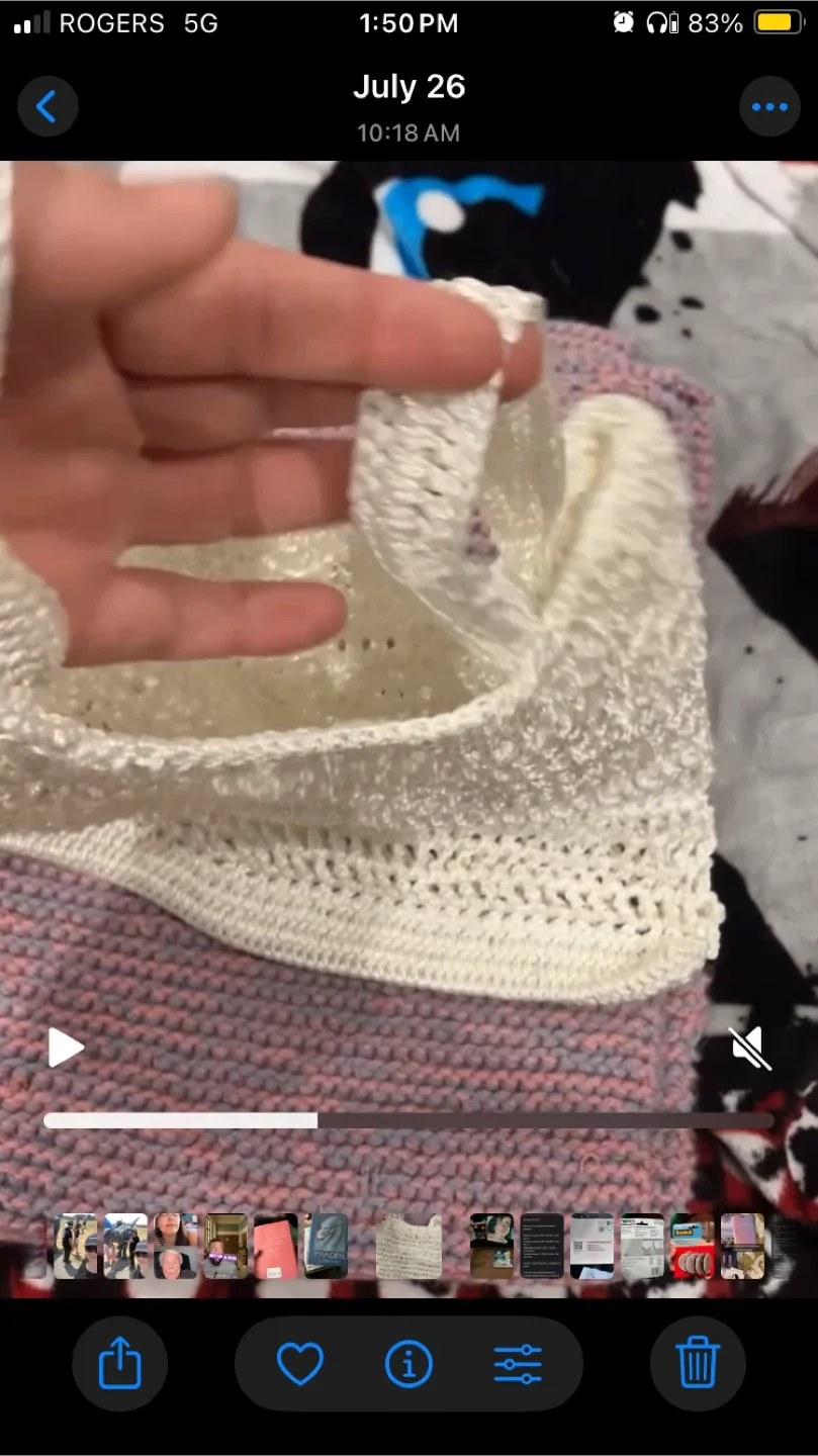 Handmade Crochet Tank Top 🥕 image indicator(4)