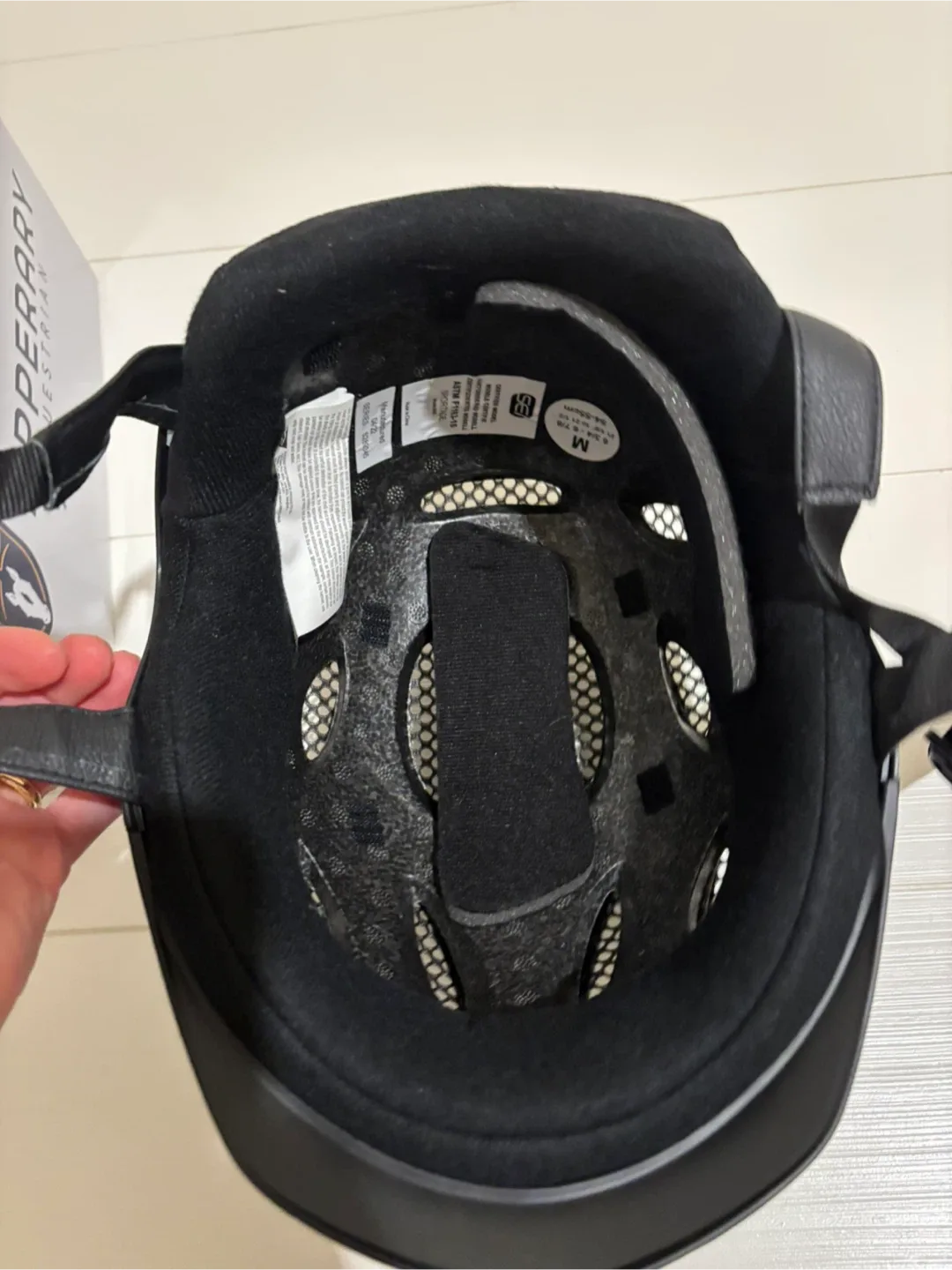 Tipperary Sportage Equestrian Helmet - Black, Medium image indicator(6)