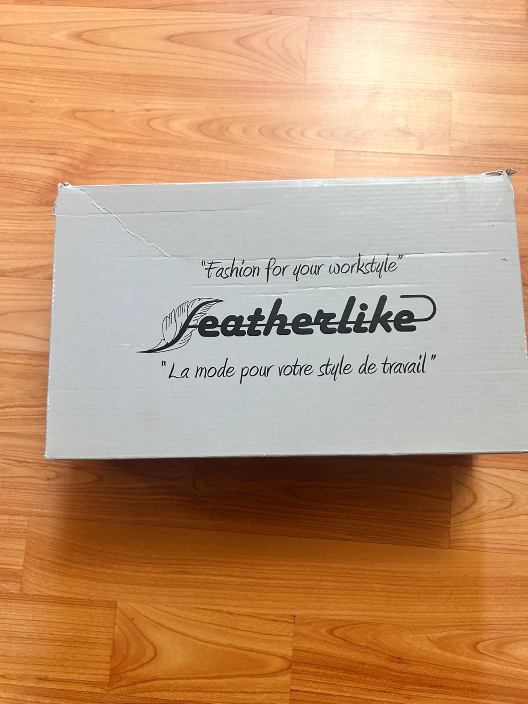 Featherlike Black Work Shoes with Box