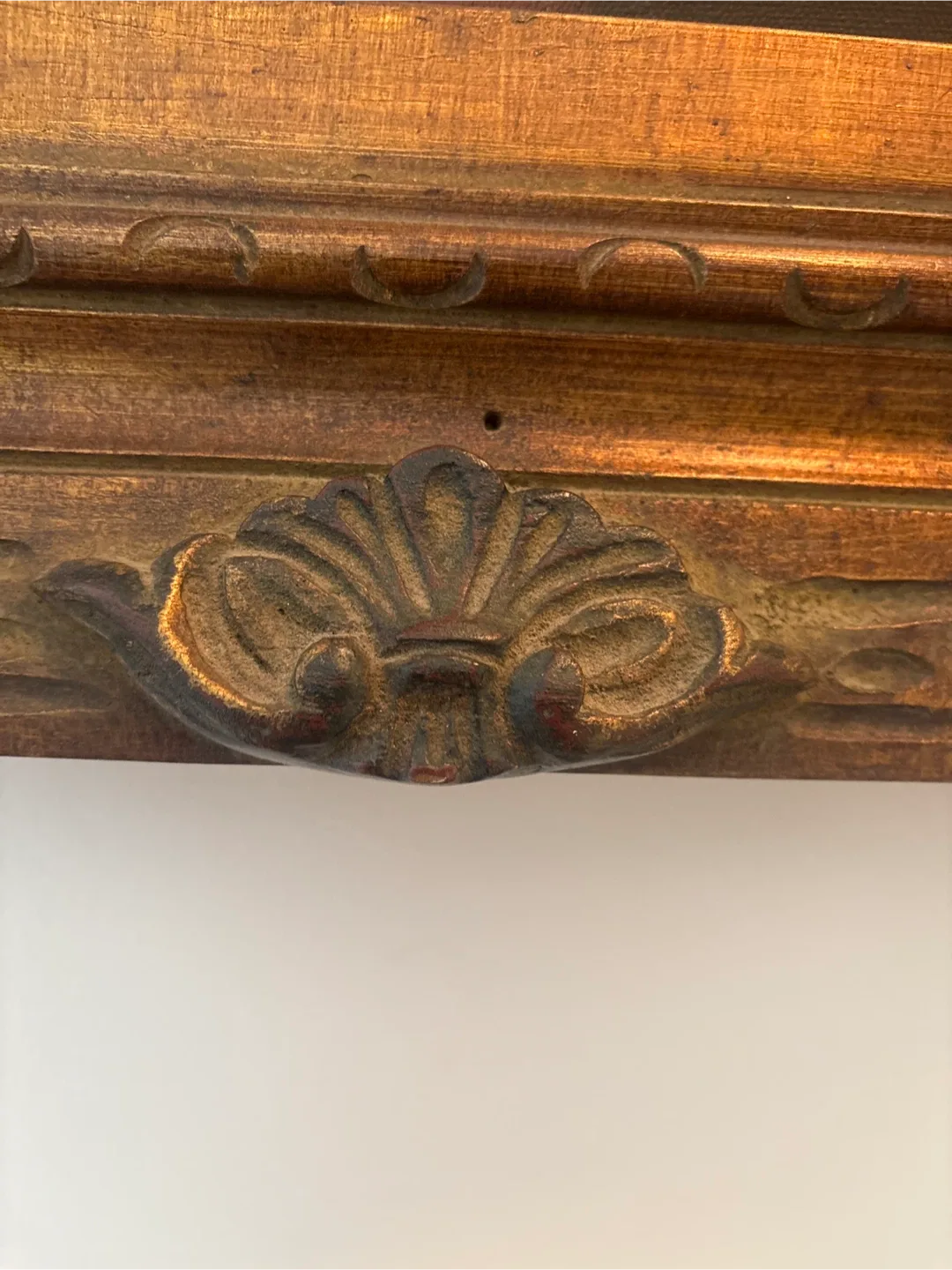 Vintage Personage Painting In Antique Gold Ornate Frame image indicator(10)