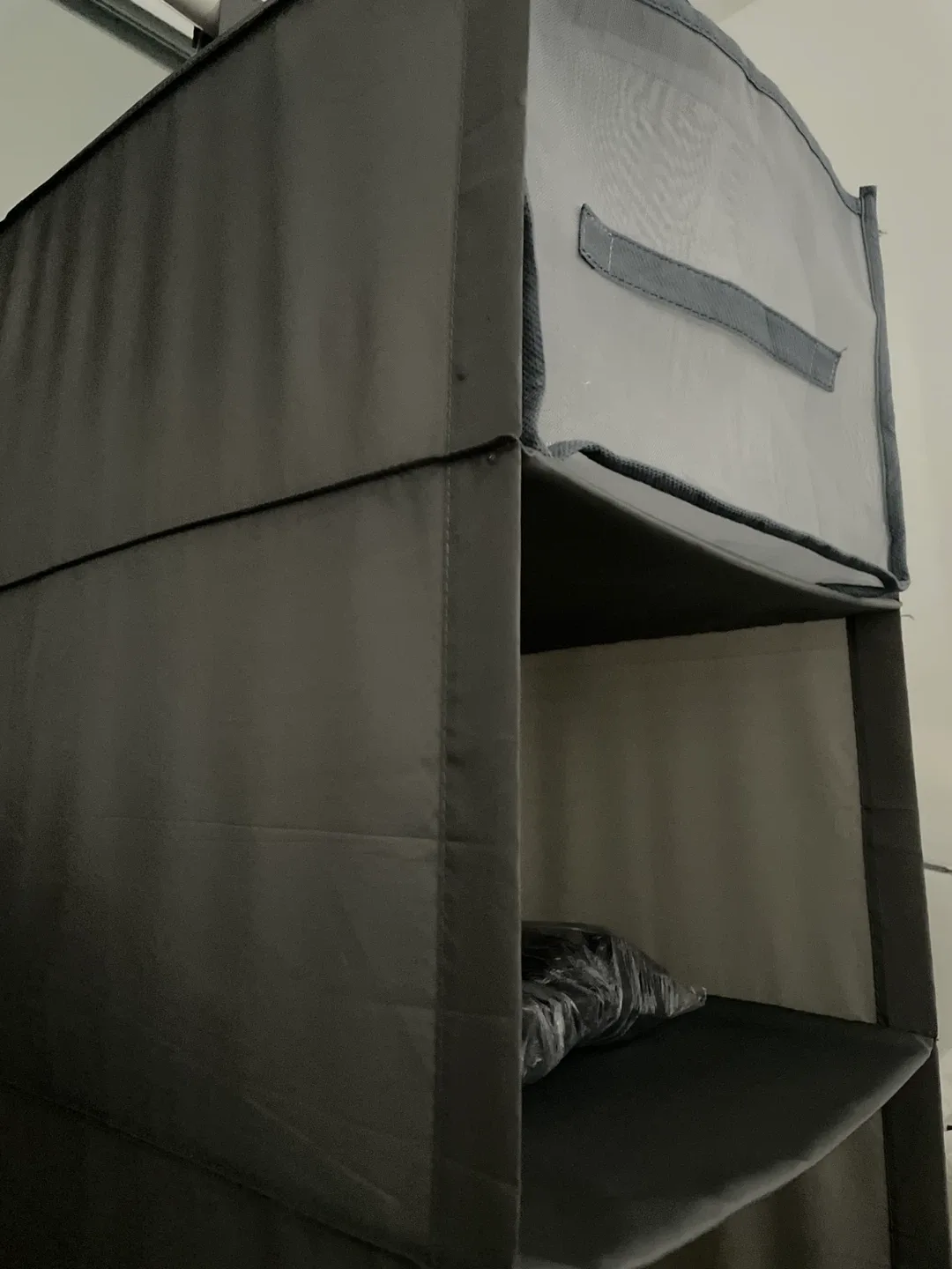 Hanging Closet Organizer - Grey thumbnail