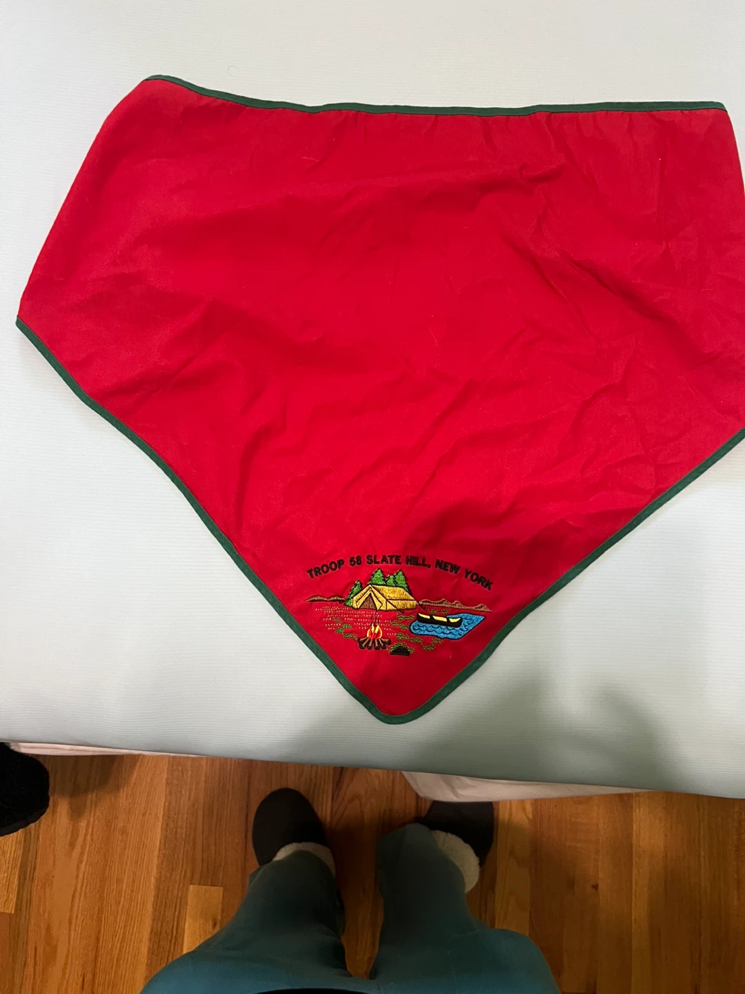 Boy Scout Troop 68 Neckerchief and Slide