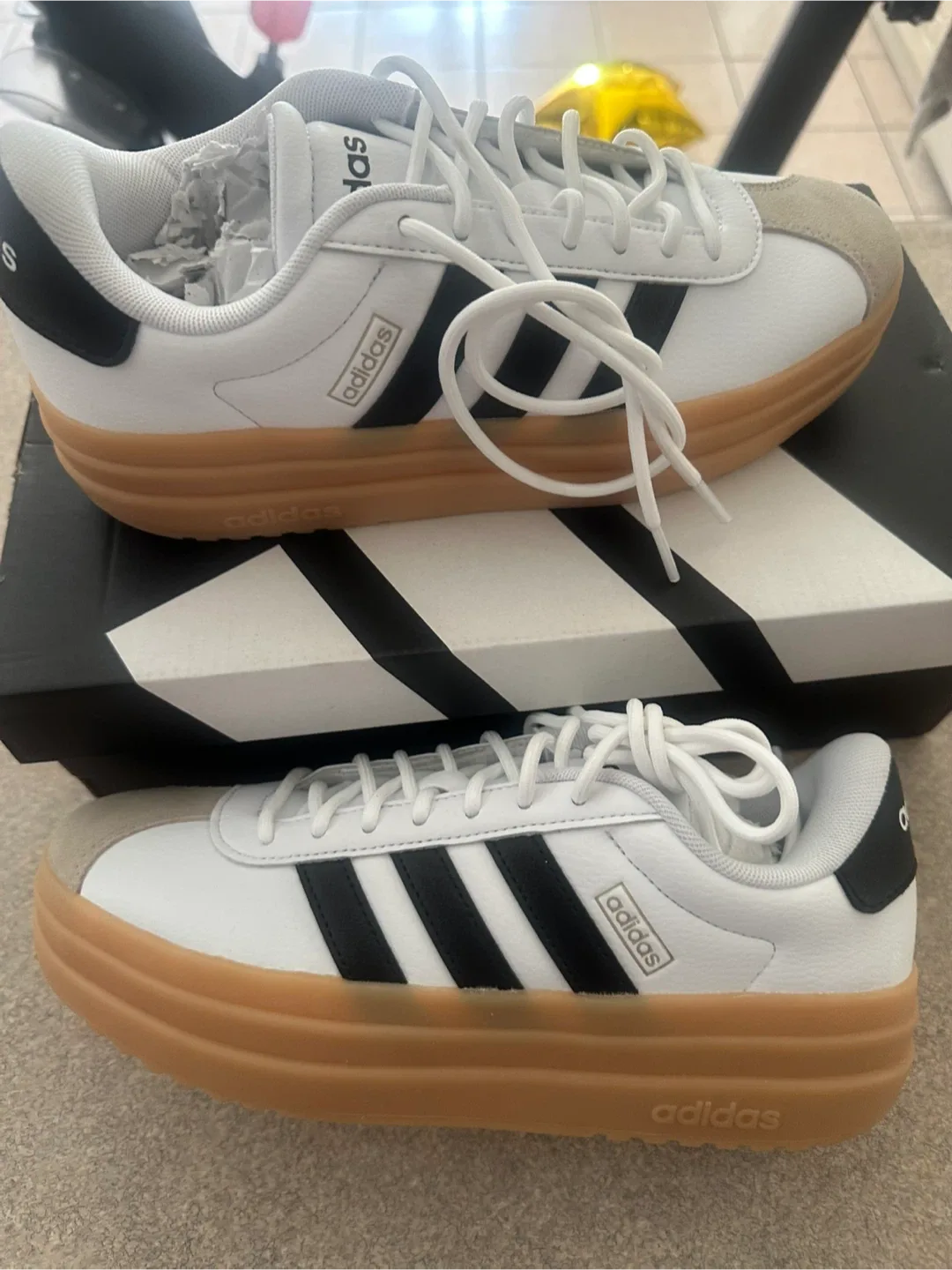 Adidas Court Platform Shoes - 7 & 8 image indicator(4)