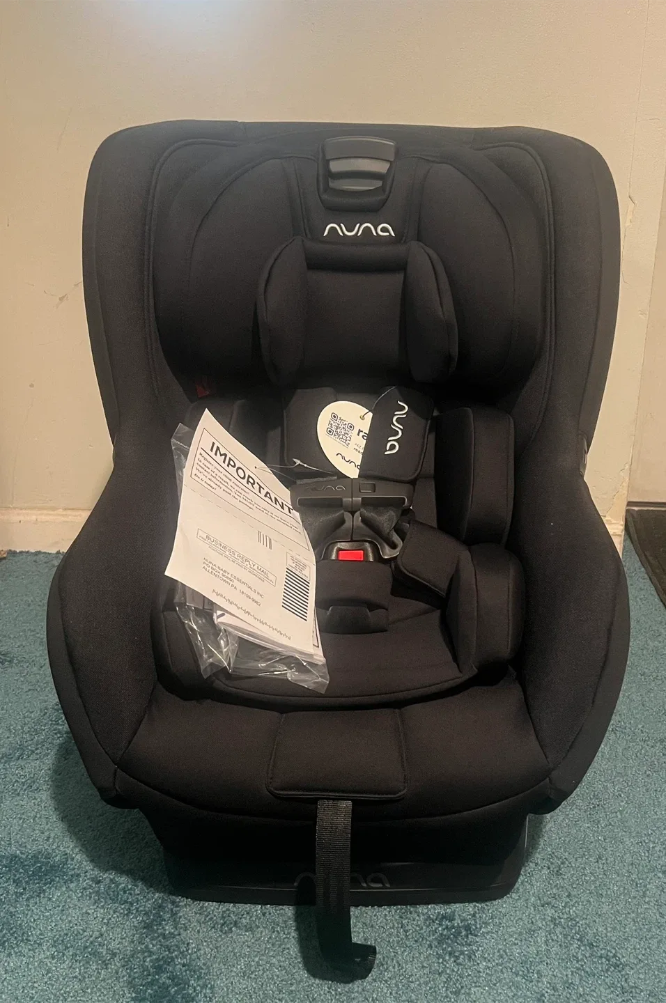 Nuna Rava Convertible Car Seat - Black thumbnail