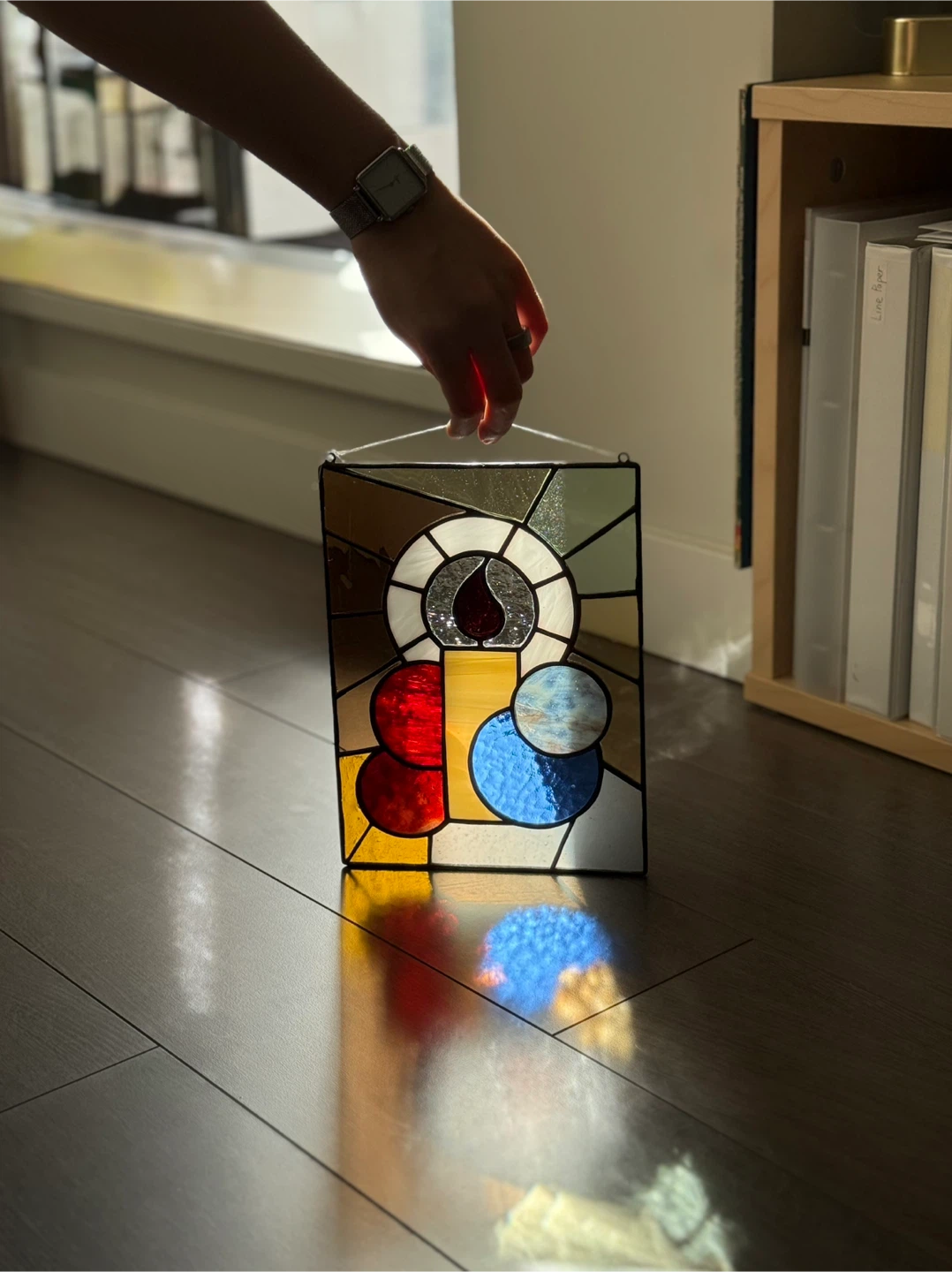 Stained Glass Art Window Hanging