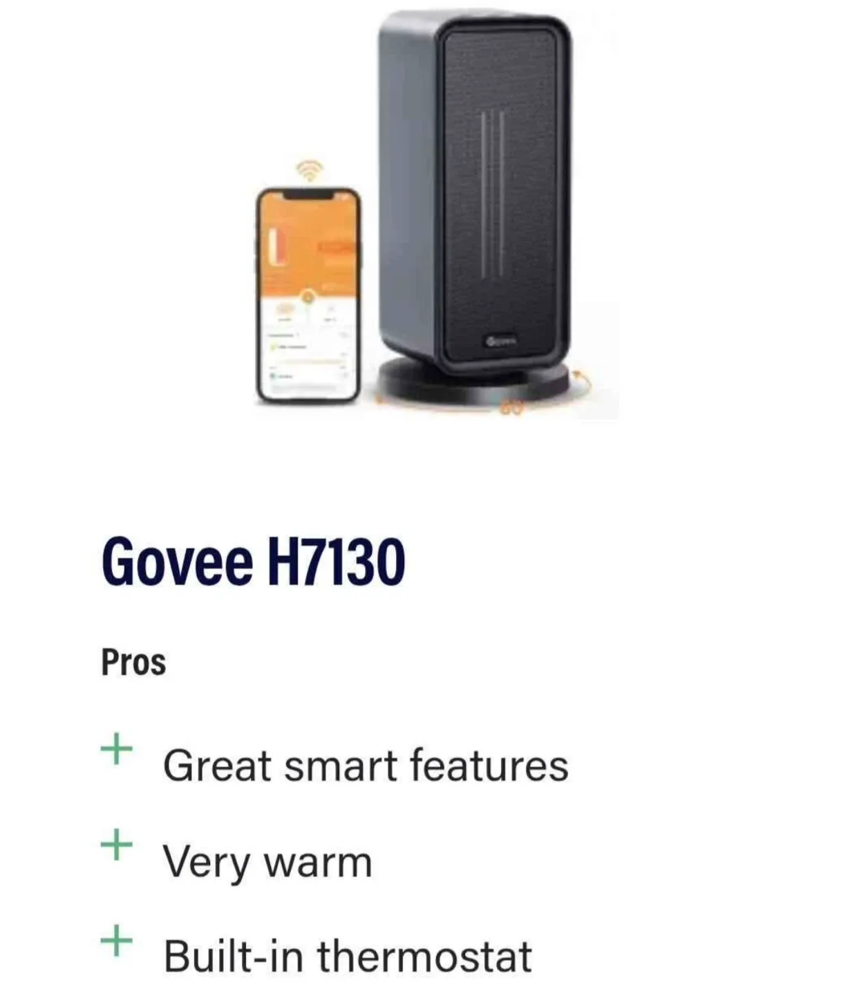 Govee H7130 Smart Space Heater image indicator(2)