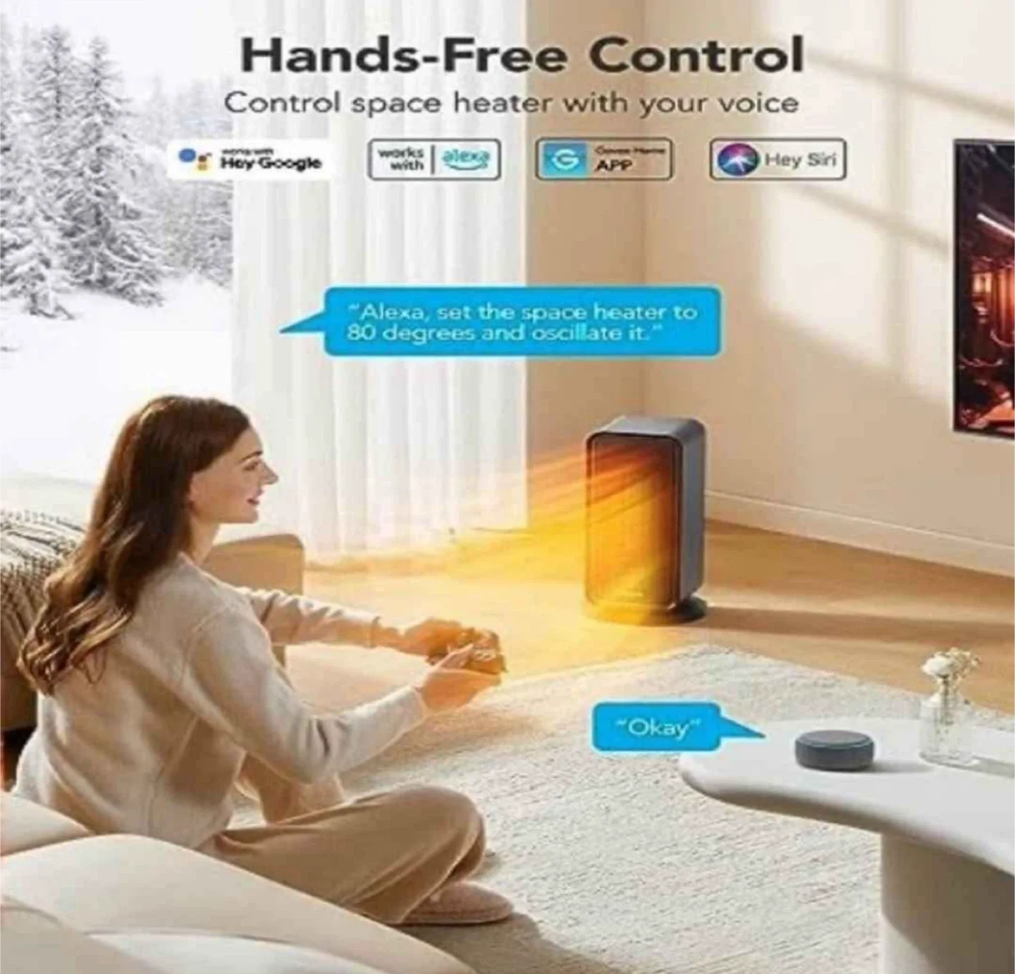 Govee H7130 Smart Space Heater image indicator(4)