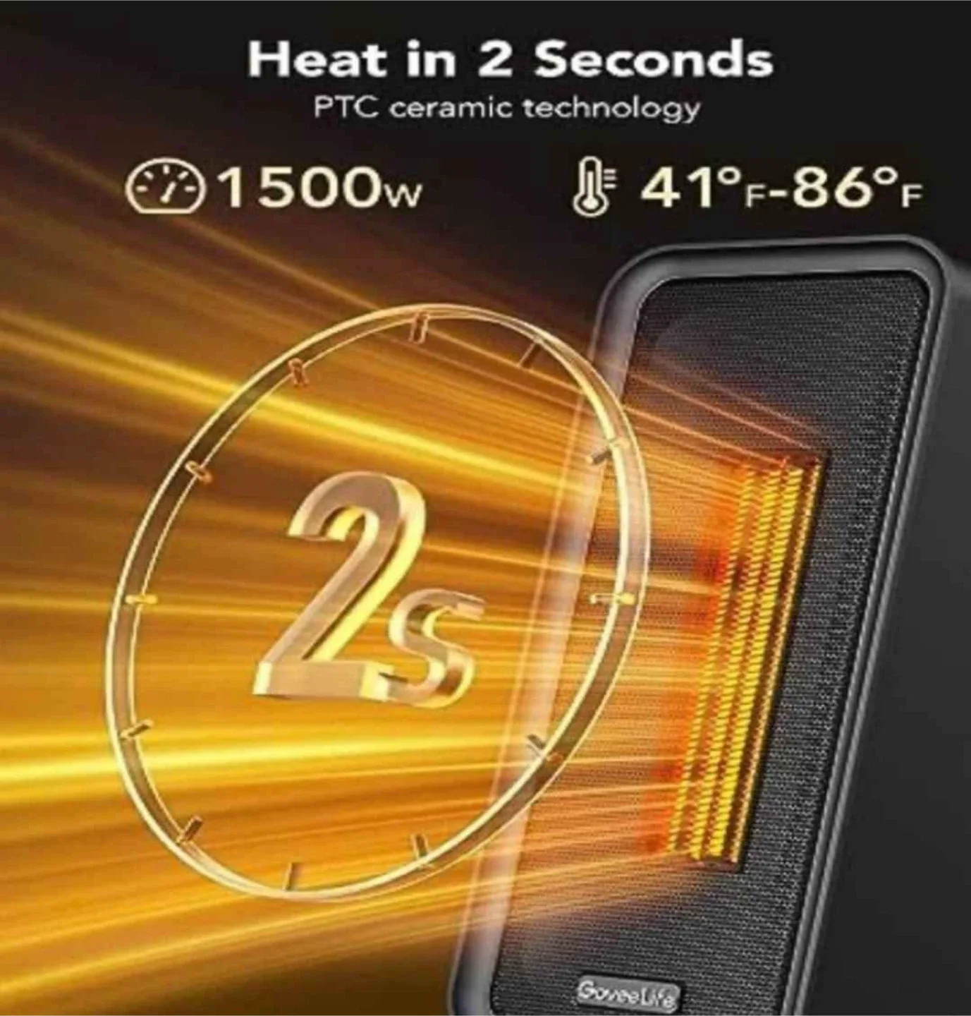 Govee H7130 Smart Space Heater image indicator(5)