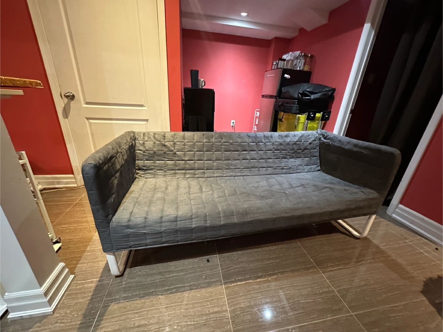 IKEA Knopparp Sofa, Seater Grey Karrot