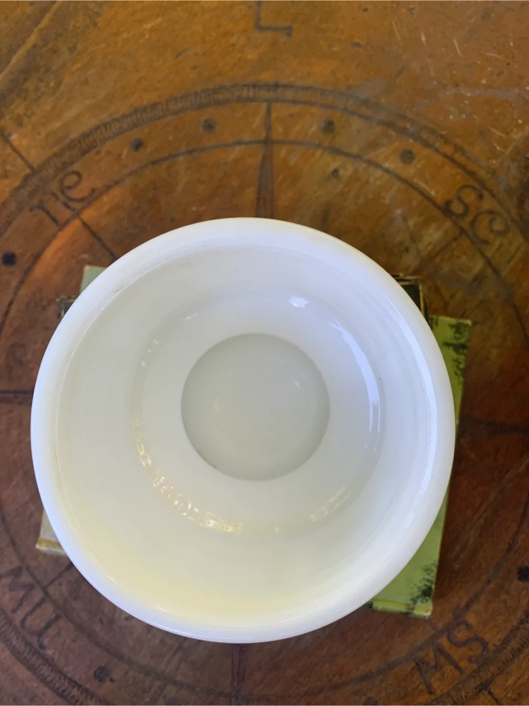 Vintage Milk Glass Planter image indicator(3)