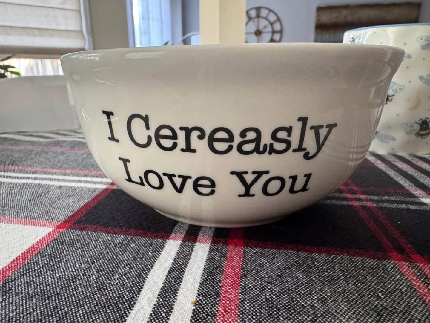 47th & Main 'I Cereasly Love You' Bowl