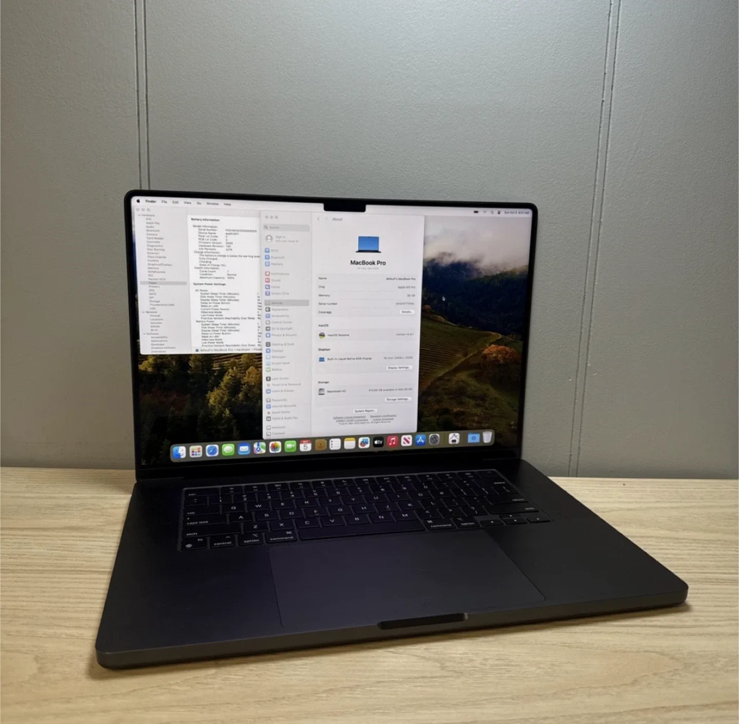 MacBook Pro 16” m3 18gb ram 512gb storage thumbnail