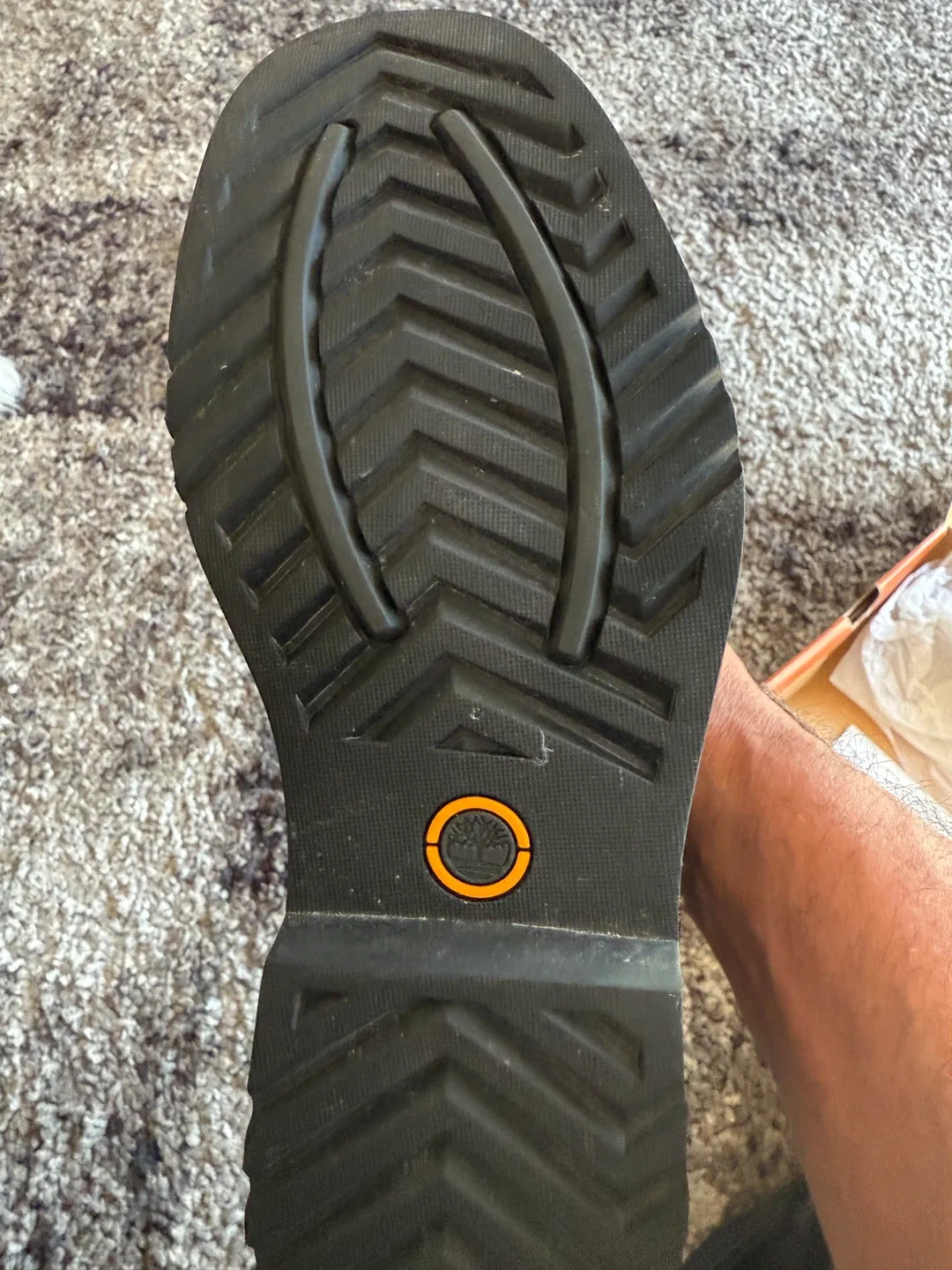 Timberland Brown Leather Chelsea Boots - Size 8.5M image indicator(4)