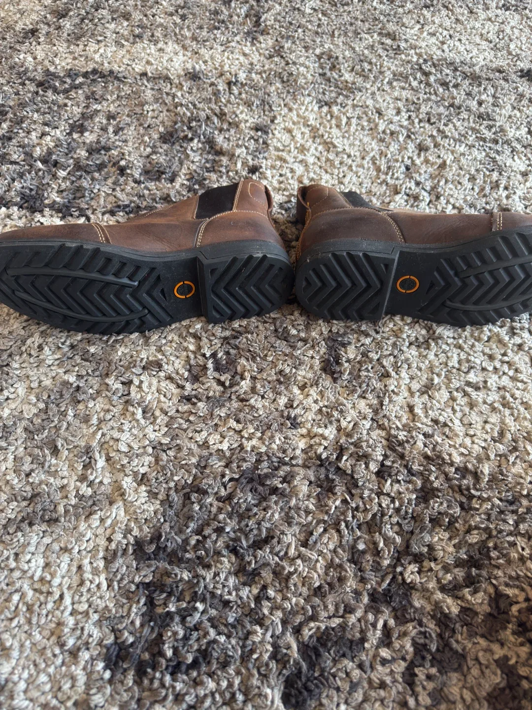 Timberland Brown Leather Chelsea Boots - Size 8.5M image indicator(2)