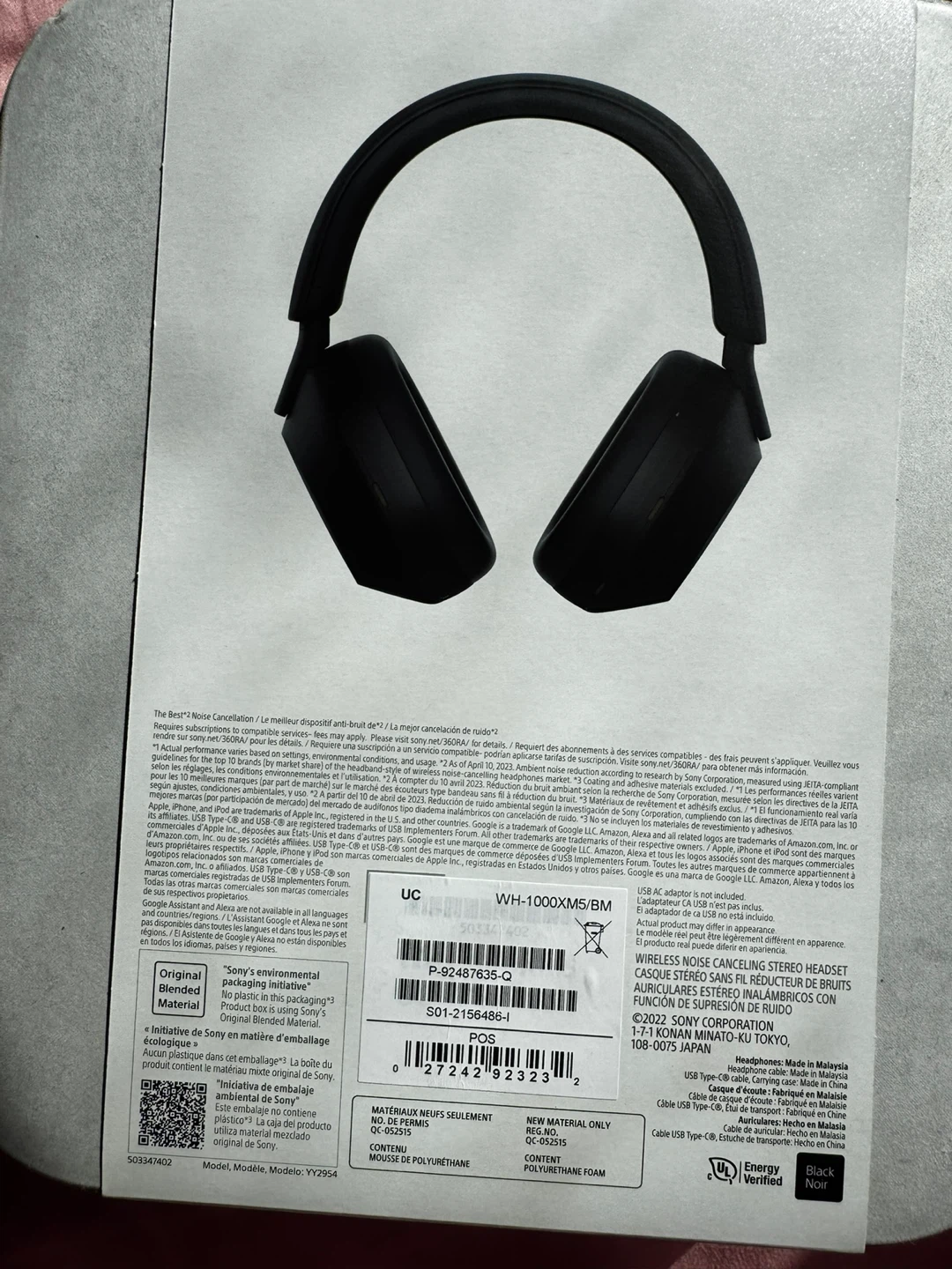 Sony WH-1000XM5 Wireless Noise  Cancelling  Headphones - Black - photo 3