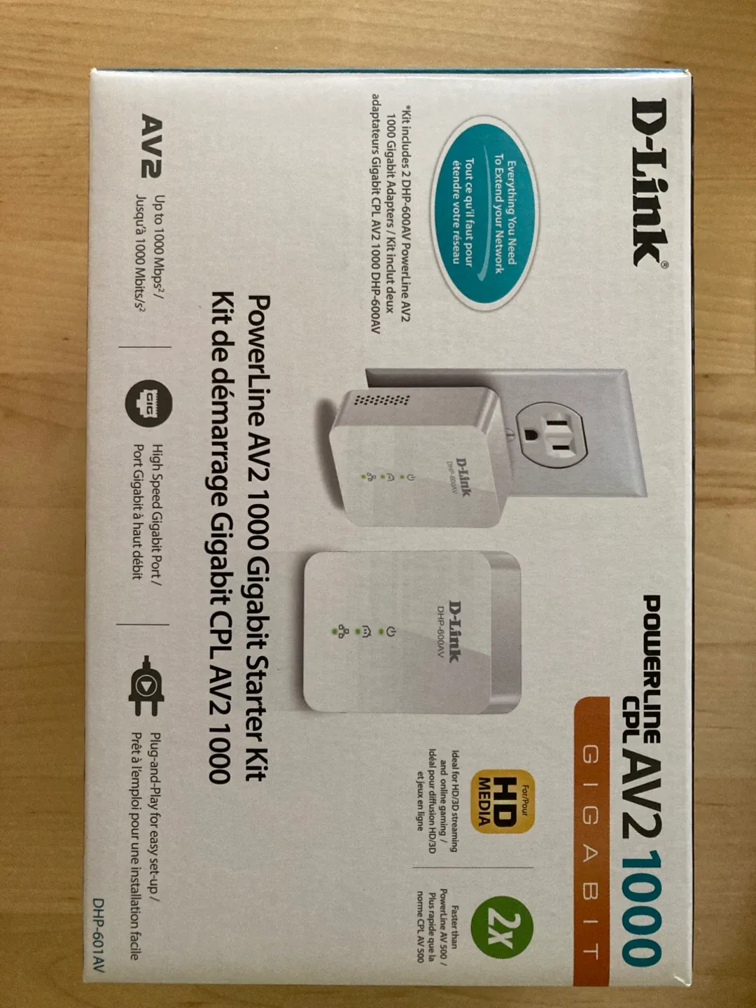 D-Link Powerline AV2 1000 thumbnail