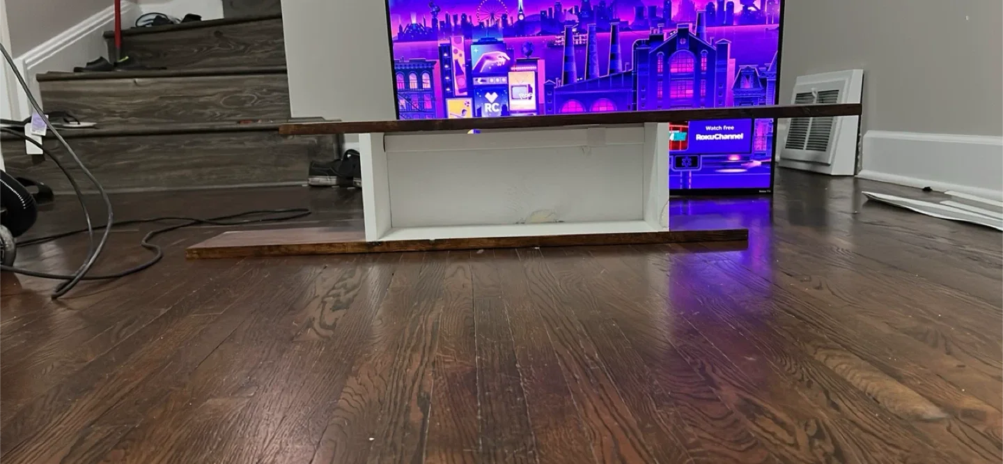 TV and floating TV stand image indicator(4)