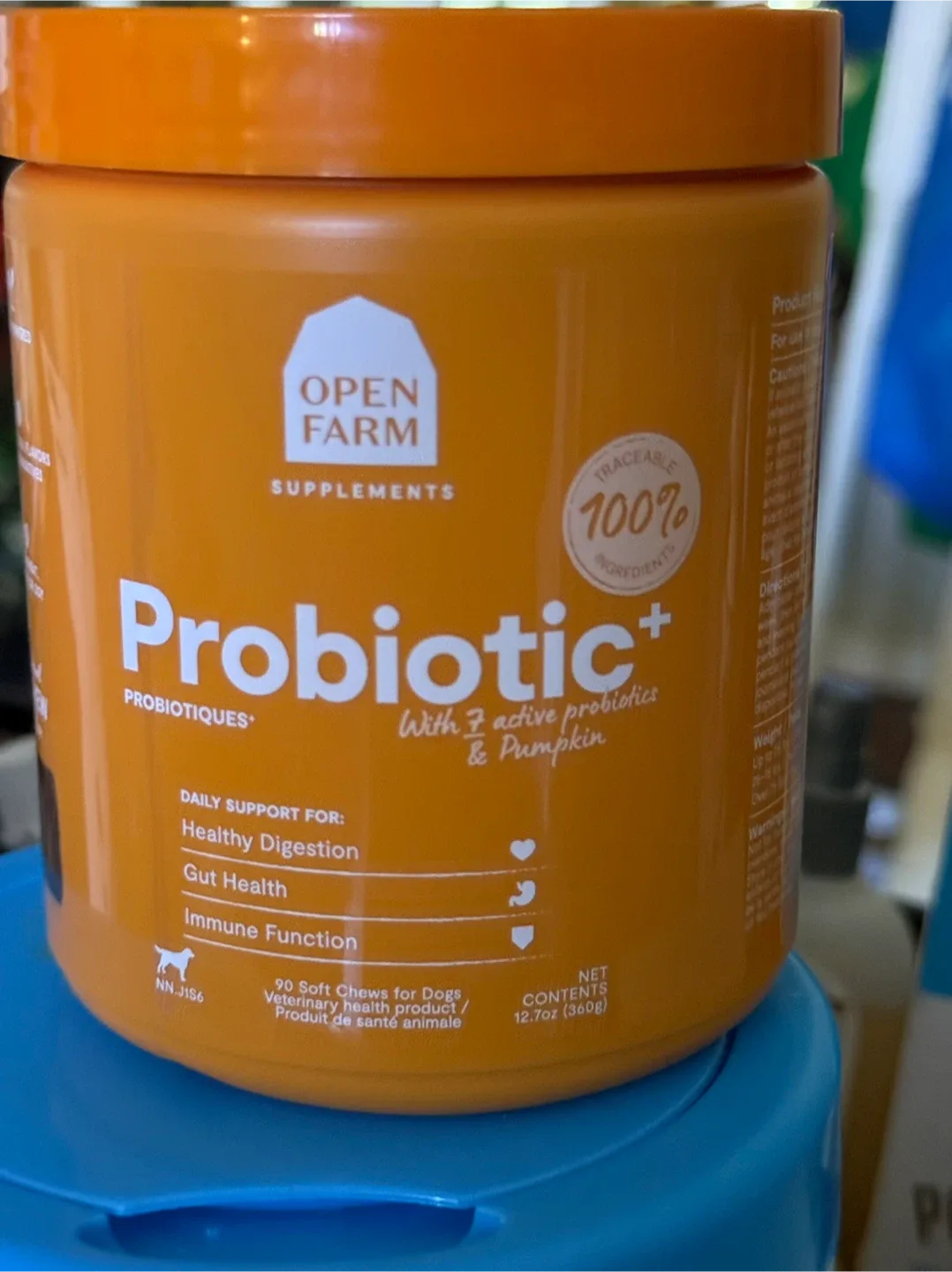 Open Farm Probiotic+ Soft Chews for Dogs thumbnail