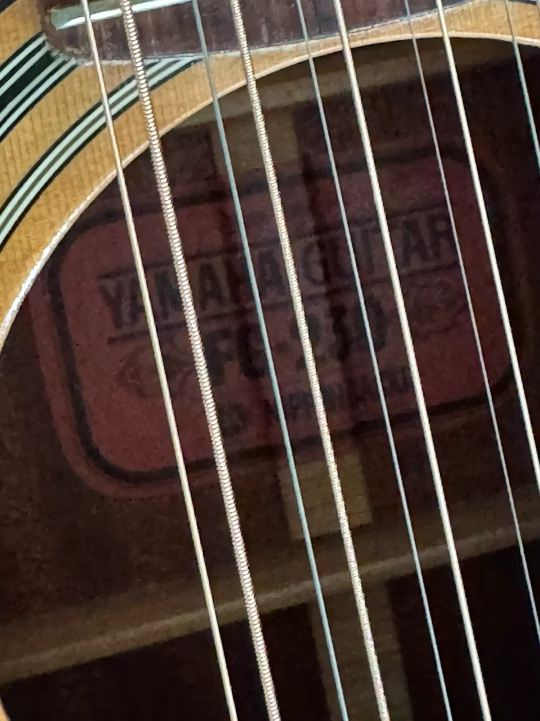 Yamaha FG-230 12-String Acoustic Guitar with Case image indicator(3)