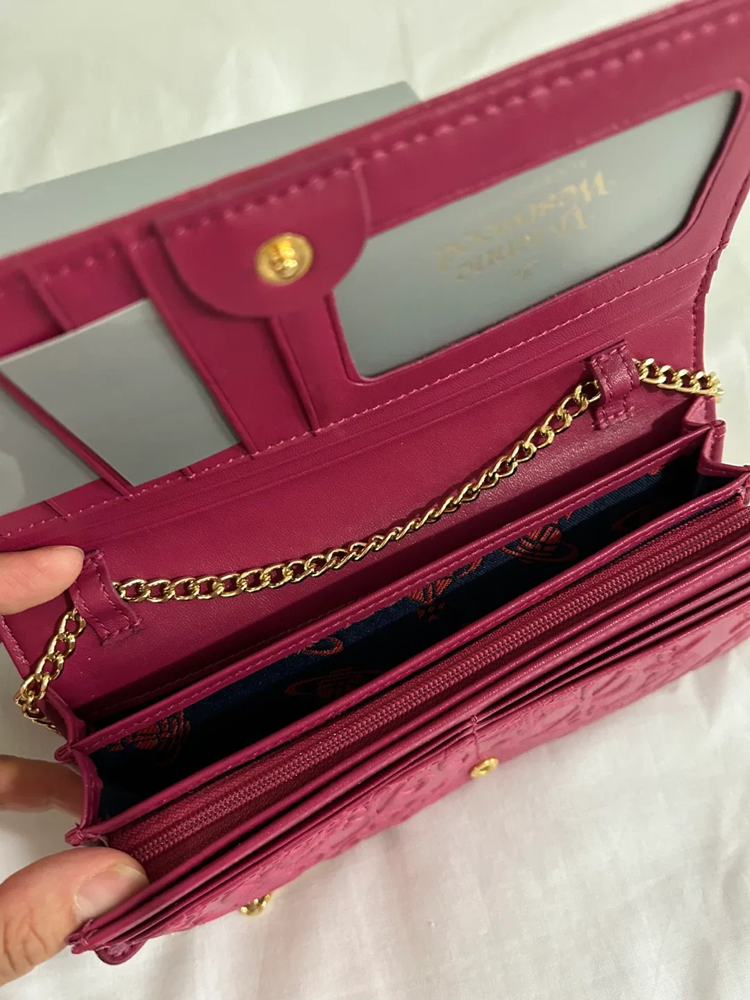 Vivienne Westwood Pink Wallet on Chain image indicator(4)