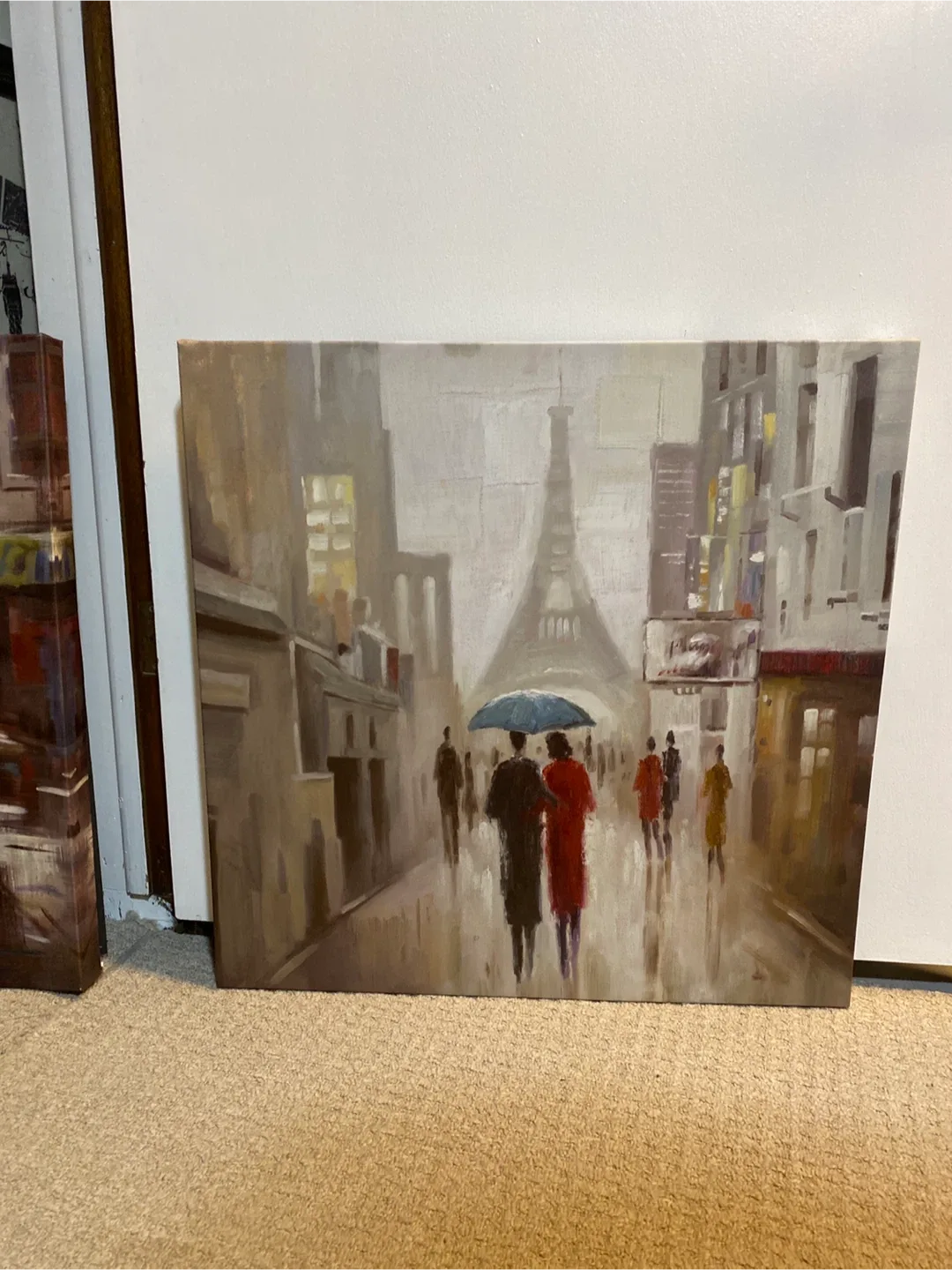 Paris Street Scene Paintings - Set of 2 image indicator(2)