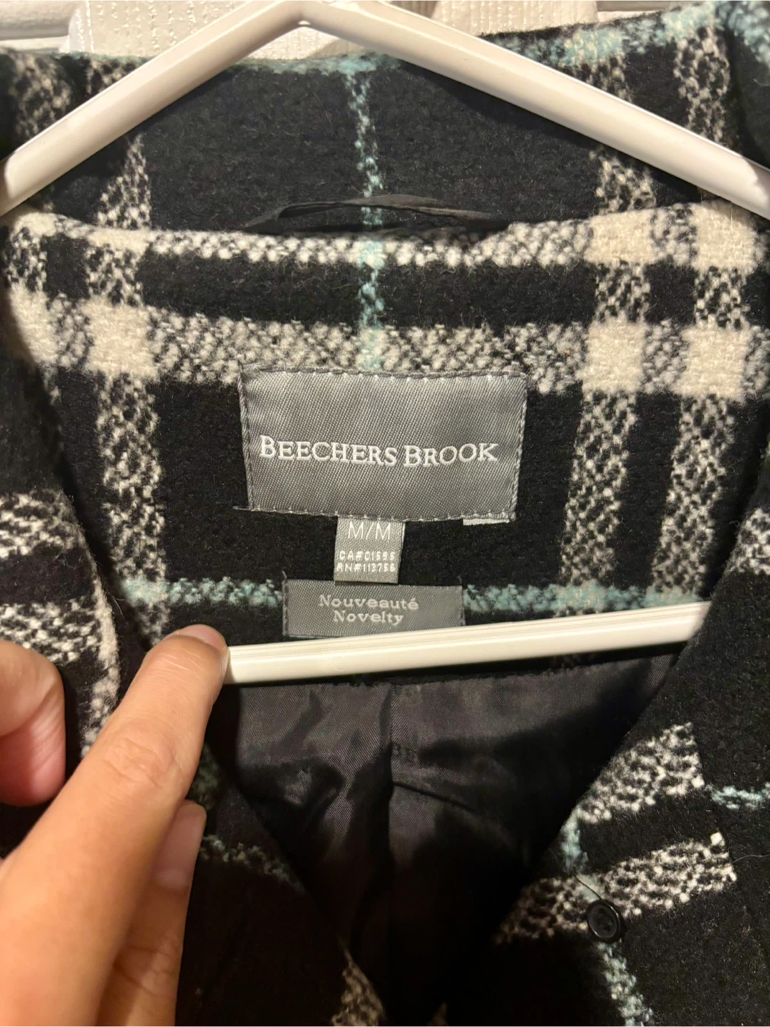 Beechers Brook Plaid Coat - Size M/M - photo 3