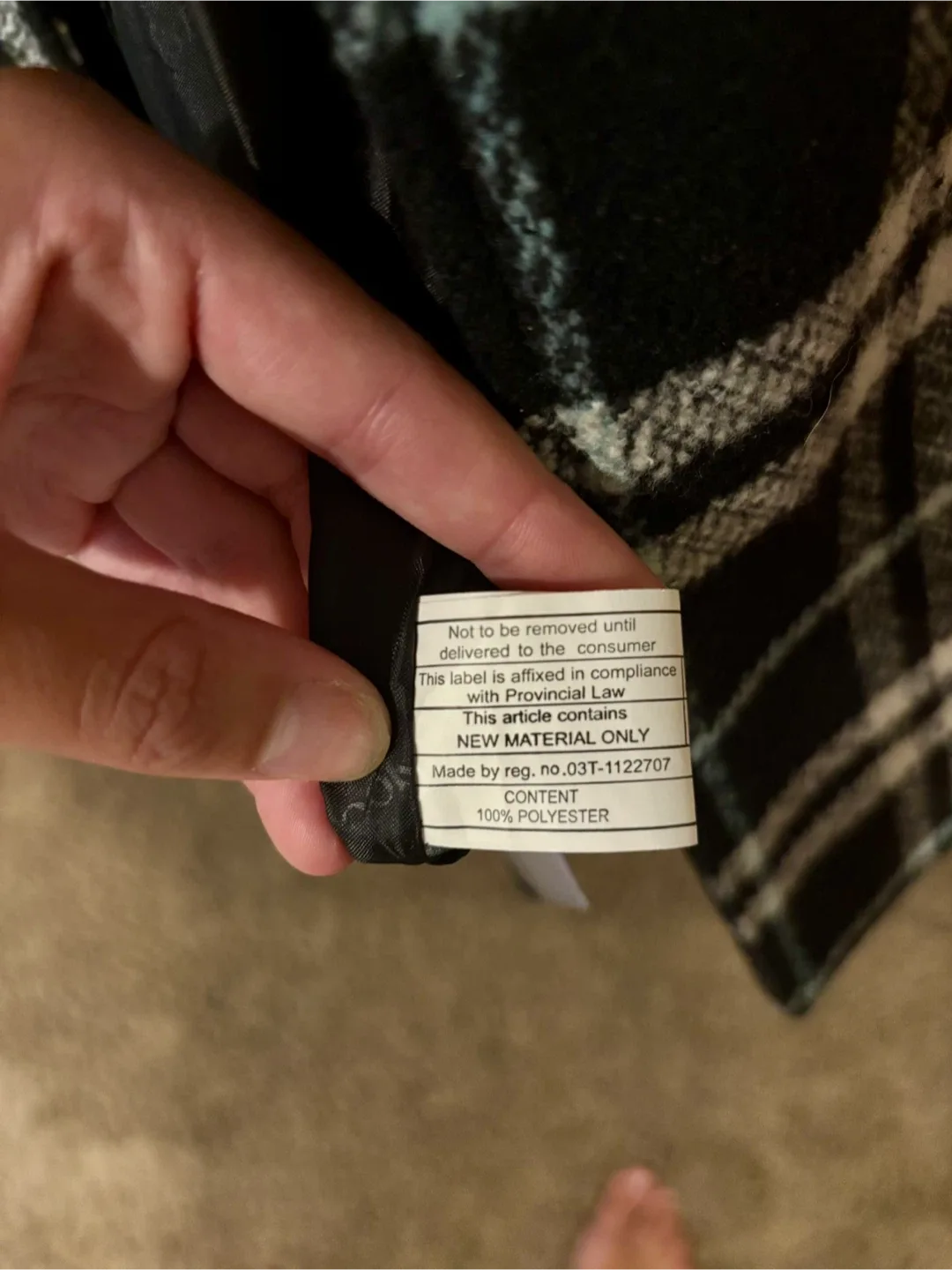 Beechers Brook Plaid Coat - Size M/M image indicator(9)