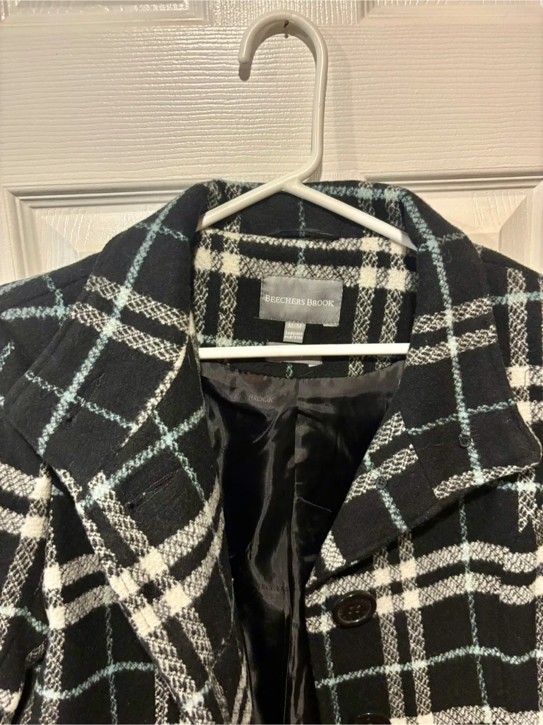 Beechers Brook Plaid Coat - Size M/M image indicator(10)