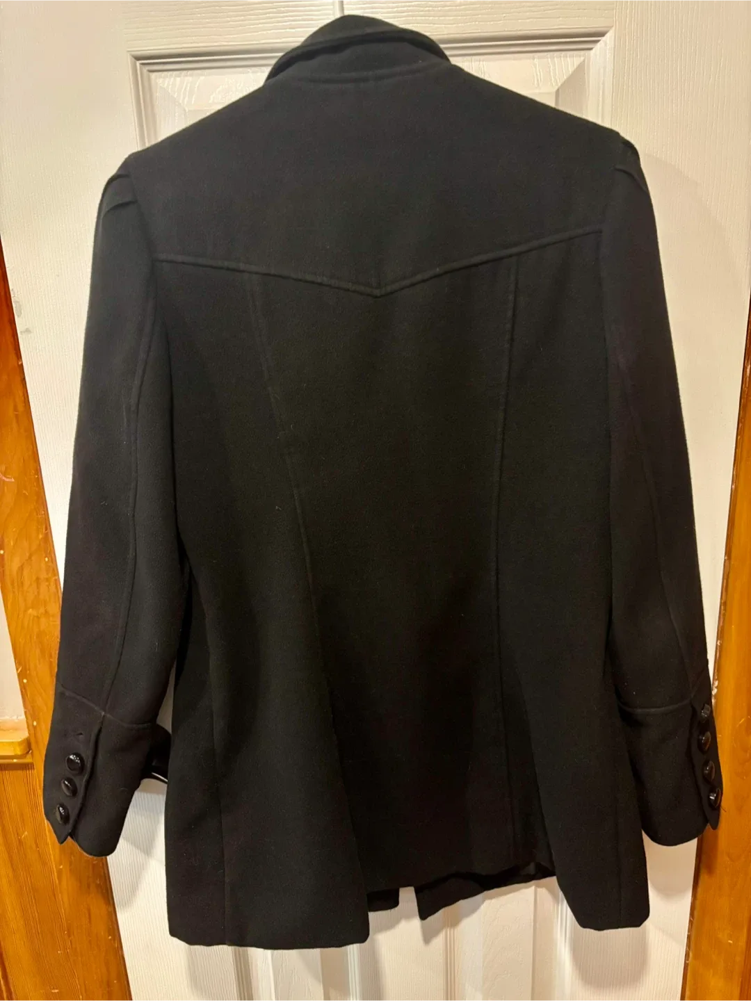 QED London Black Coat - Size 12 image indicator(3)