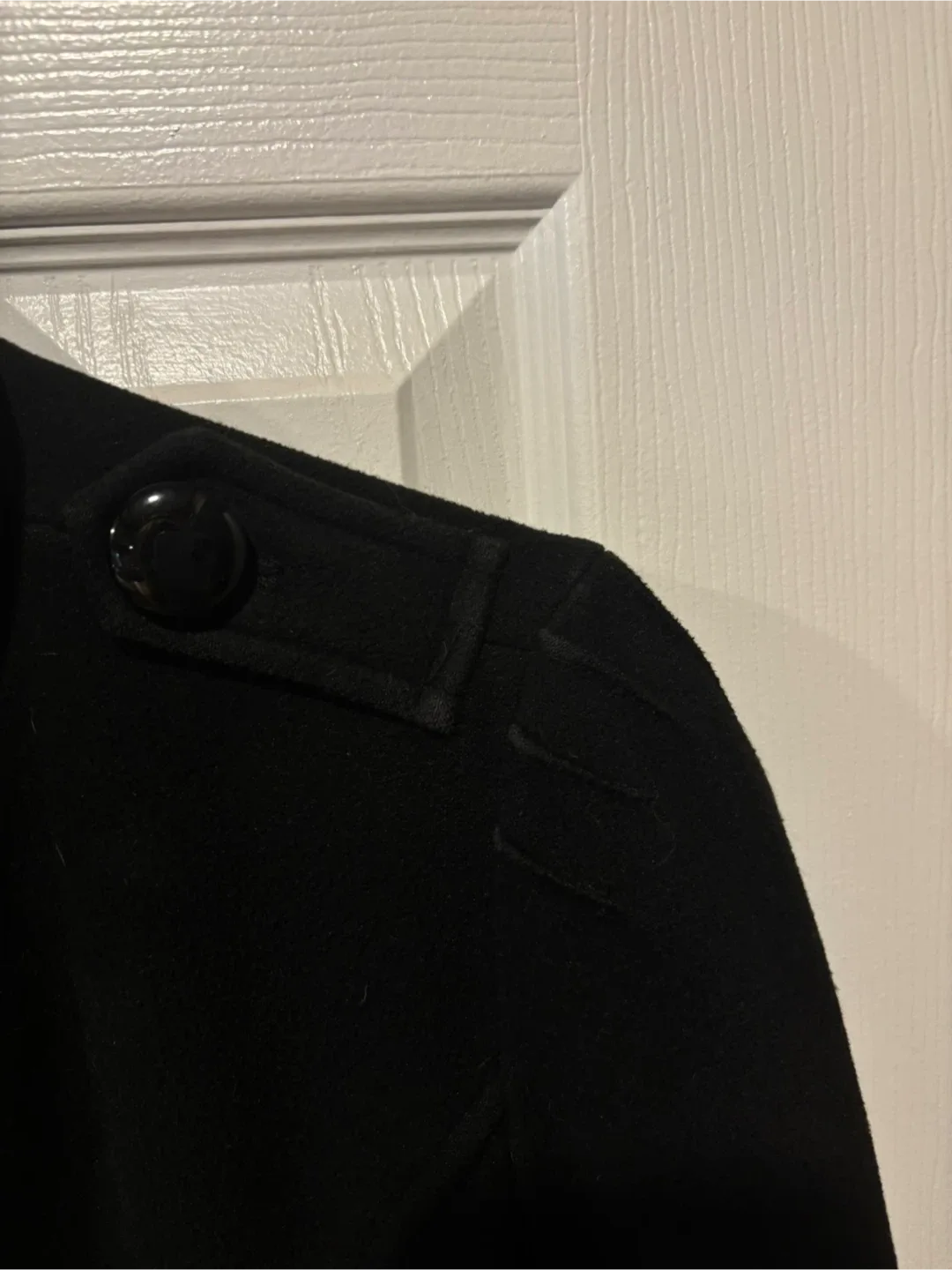 QED London Black Coat - Size 12 image indicator(7)