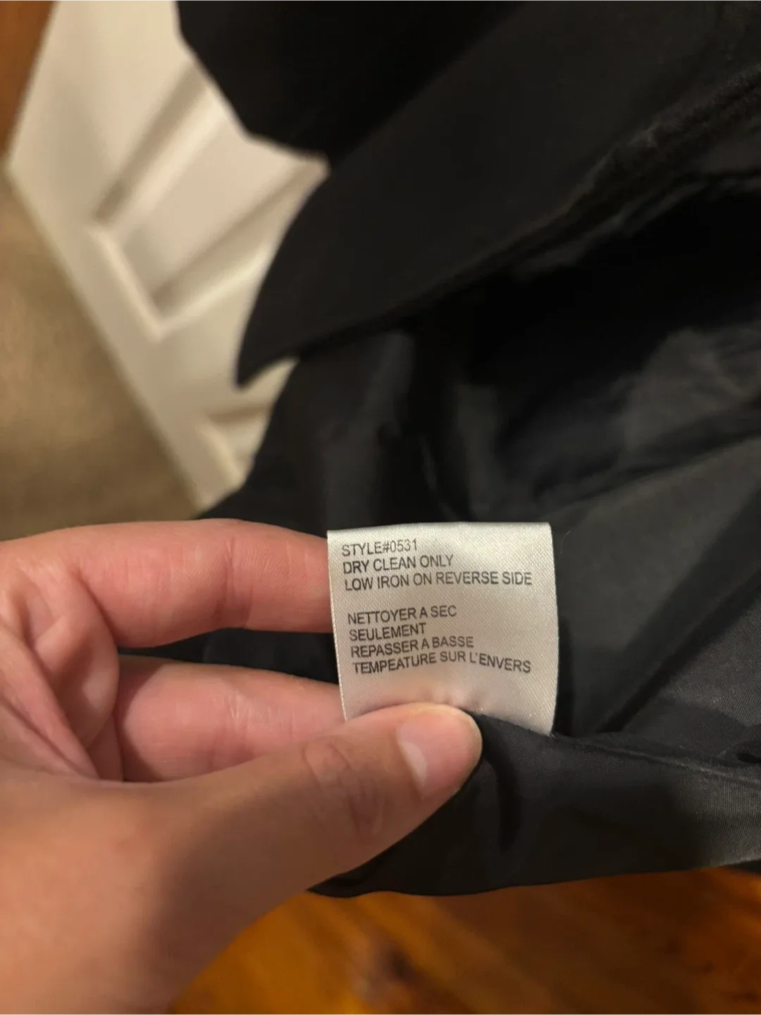 QED London Black Coat - Size 12 image indicator(10)