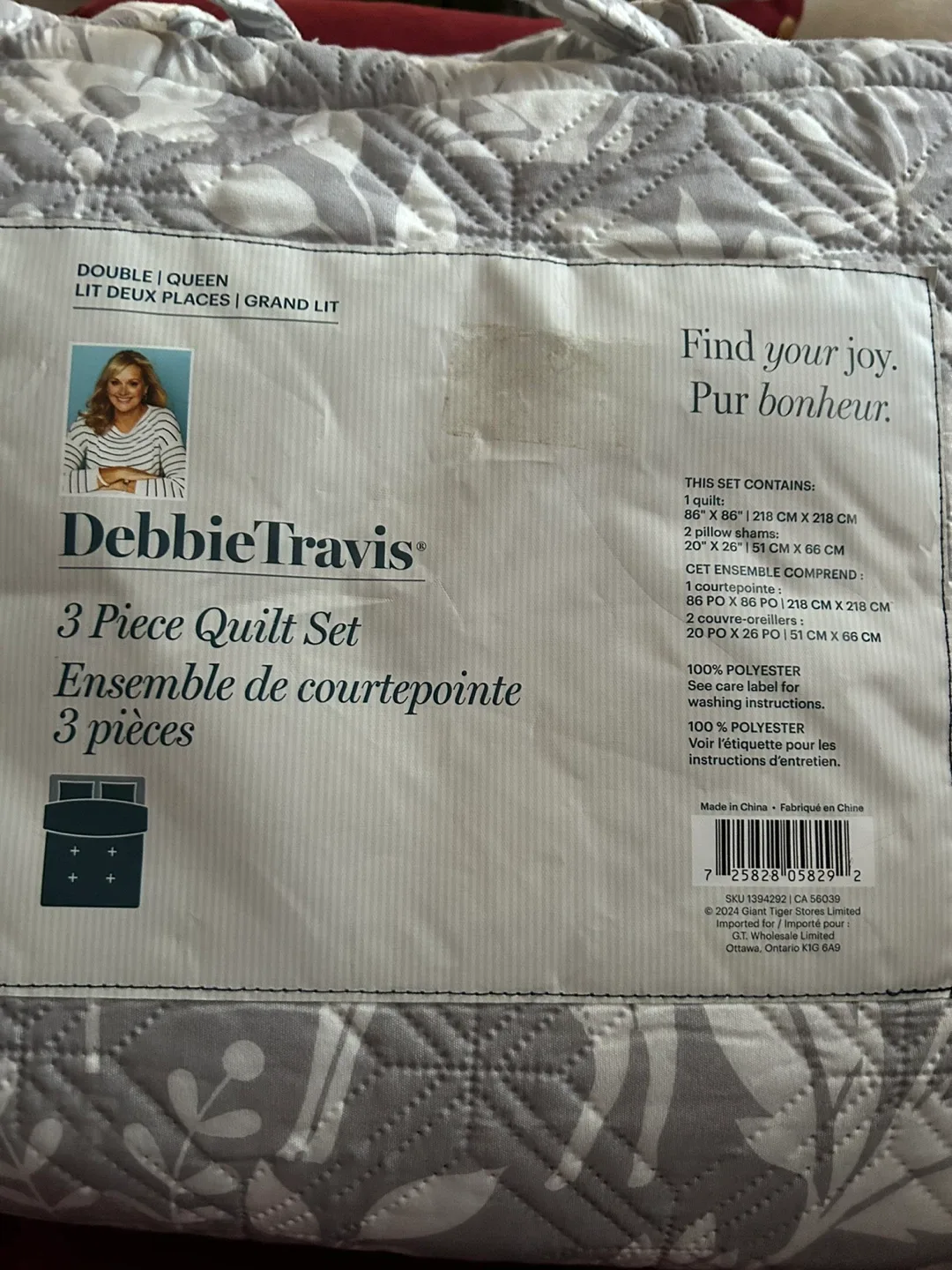 Debbie Travis 3-Piece Quilt Set (Double/Queen) image indicator(2)