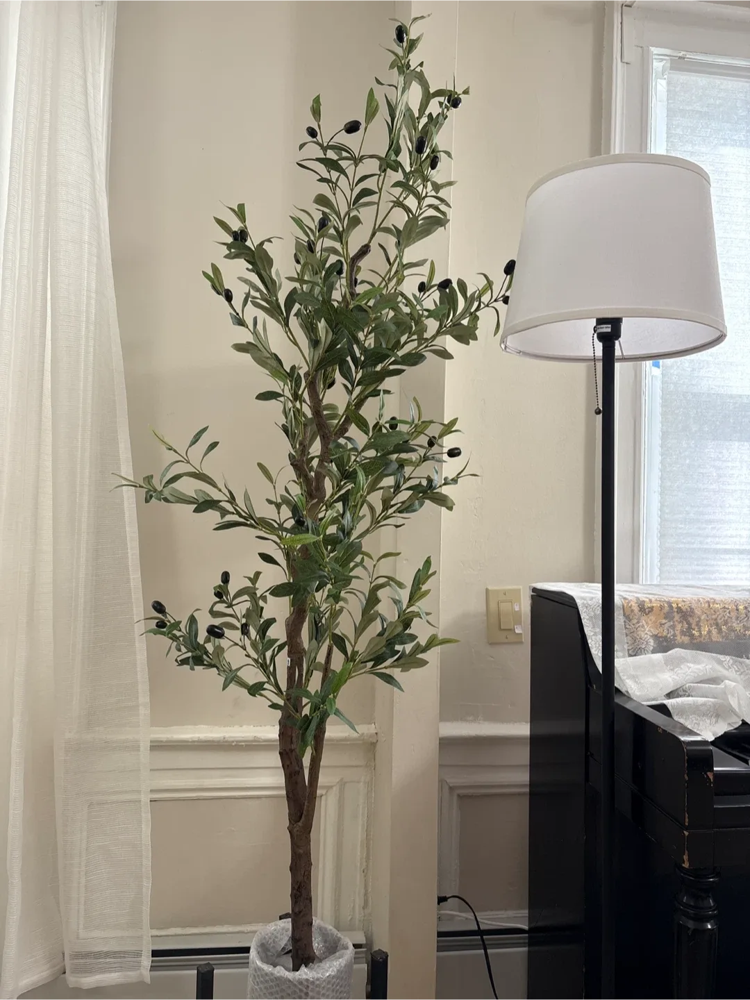 New Faux Olive Tree in Box thumbnail