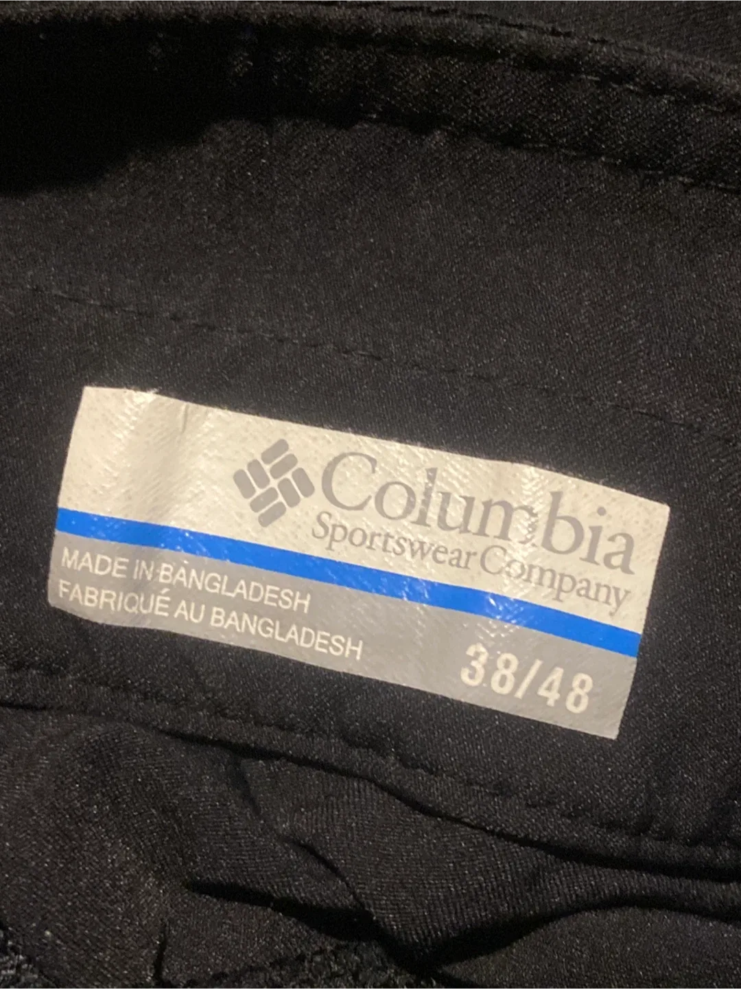 Columbia Men's Black Pants Size 38 image indicator(3)