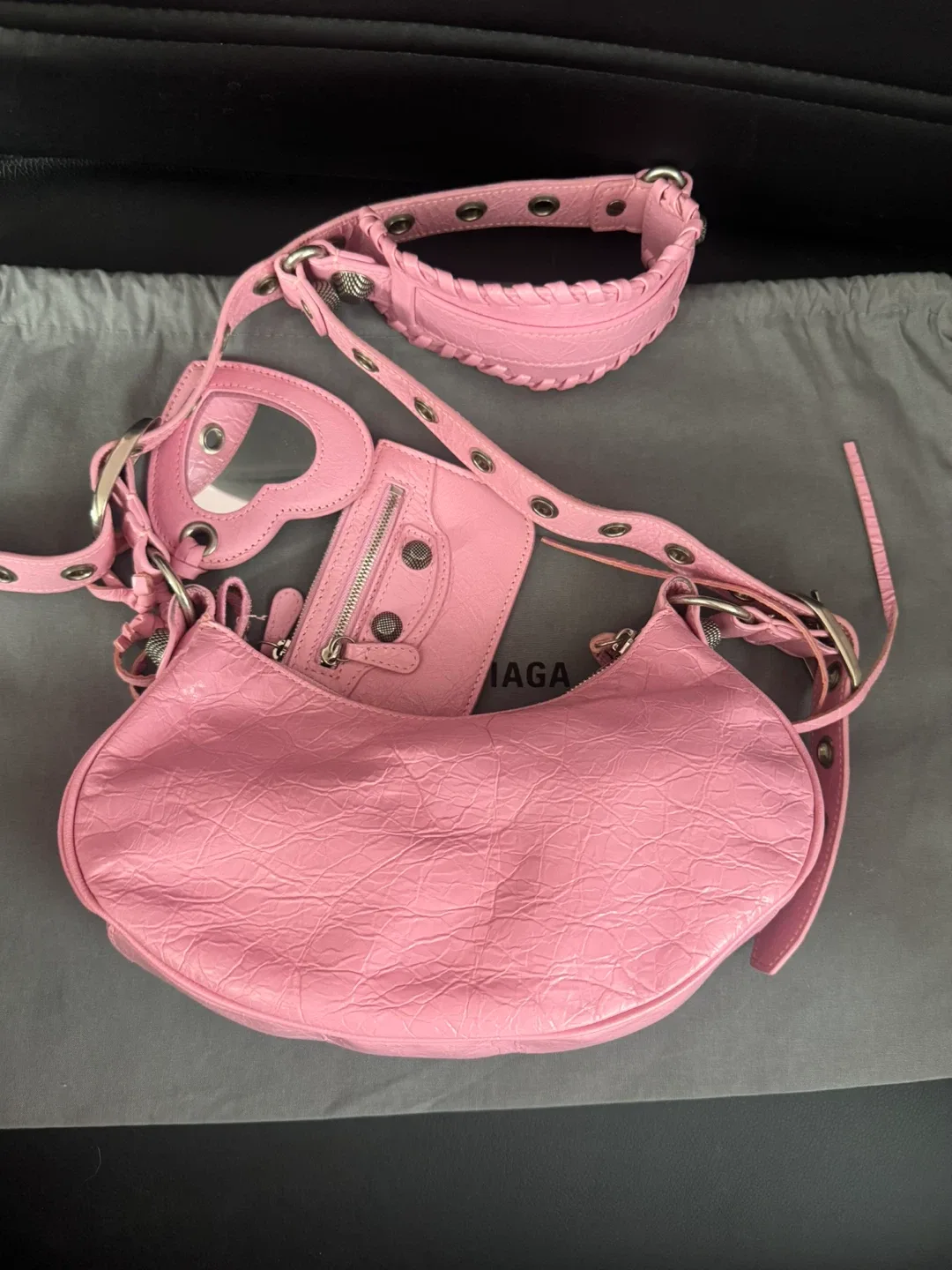 Balenciaga Le Cagole XS Bag Pink image indicator(7)