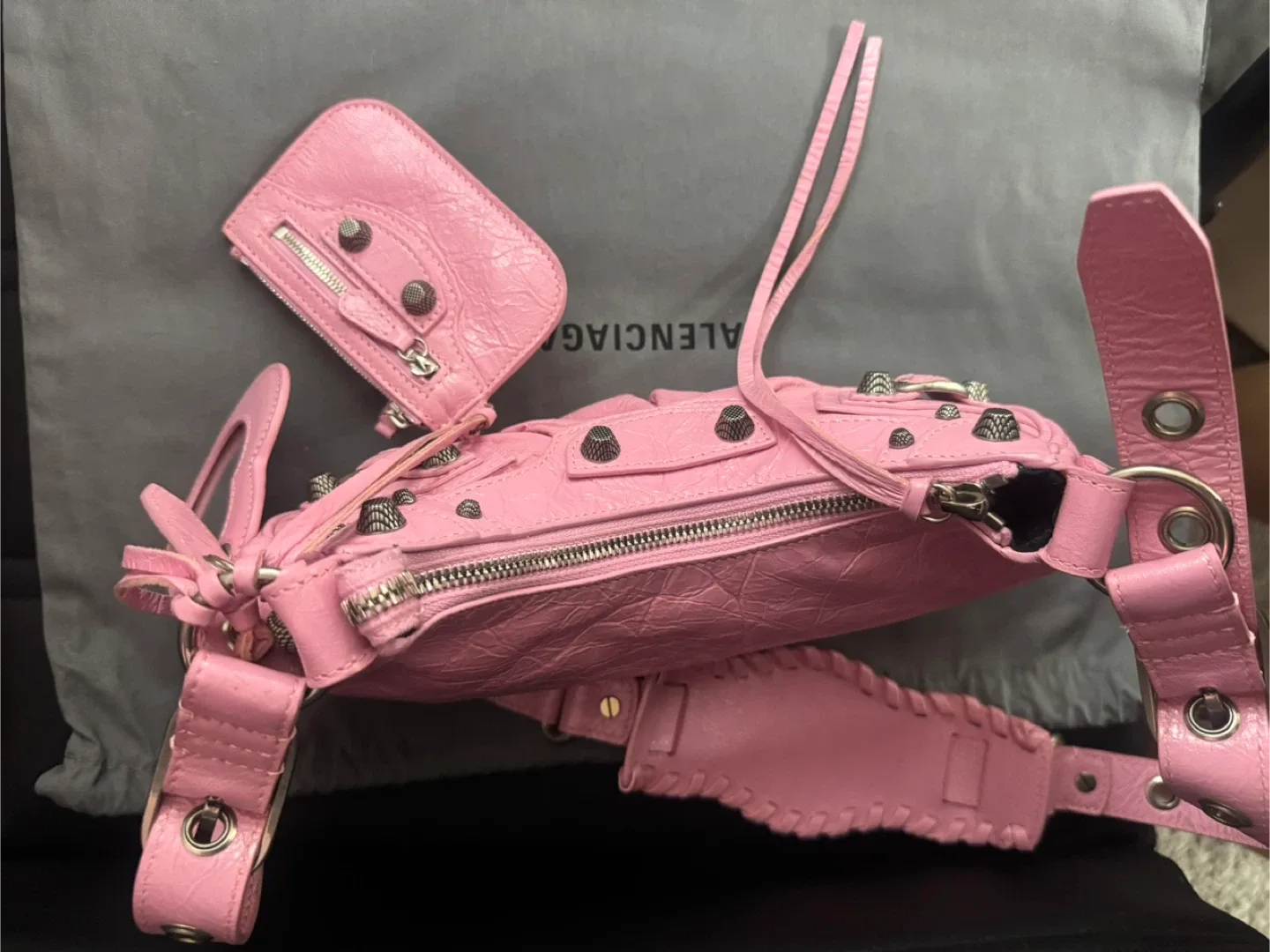 Balenciaga Le Cagole XS Bag Pink image indicator(10)