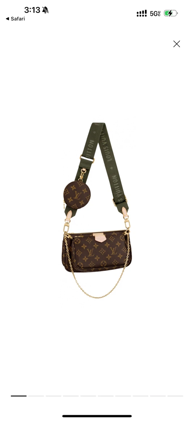 Louis Vuitton Multi Pochette Bag
