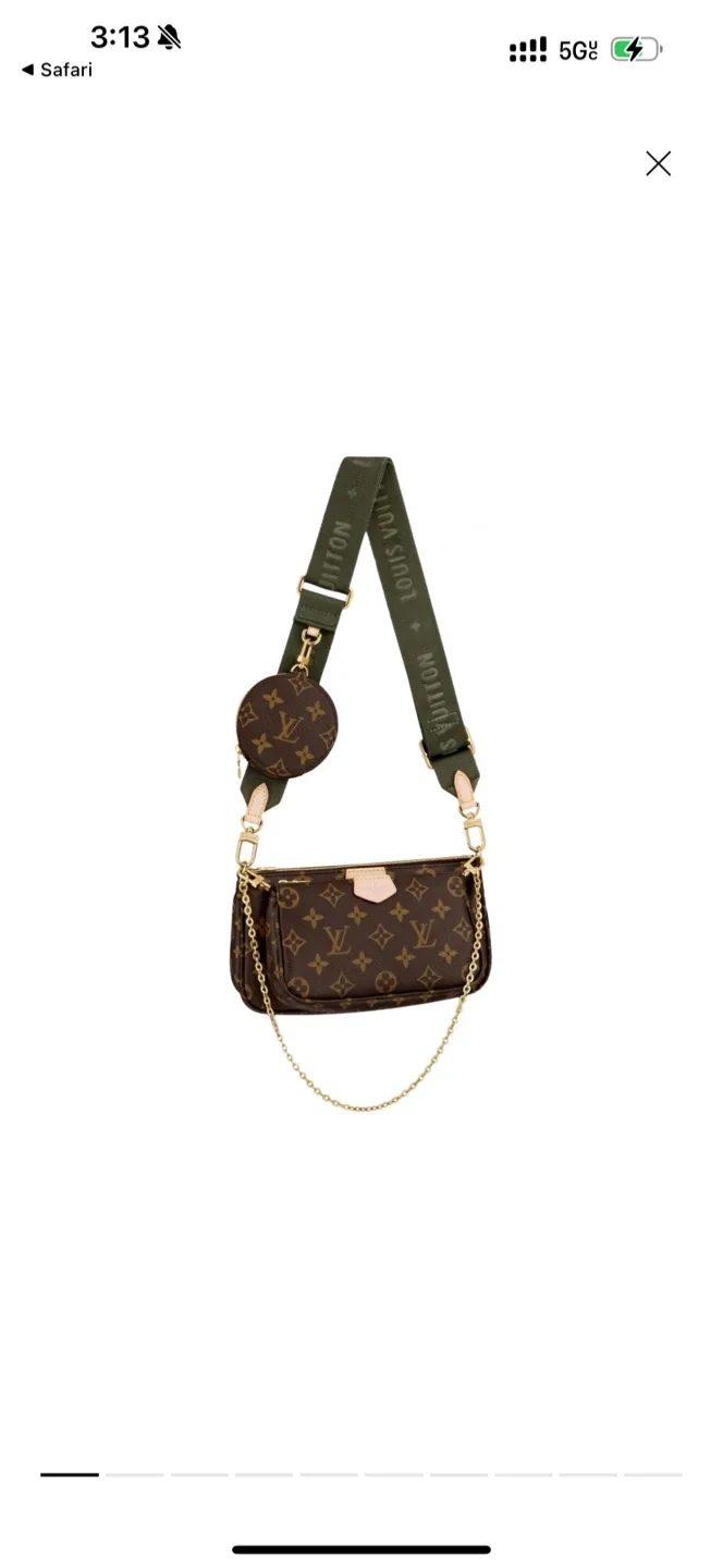 Louis Vuitton Multi Pochette Bag