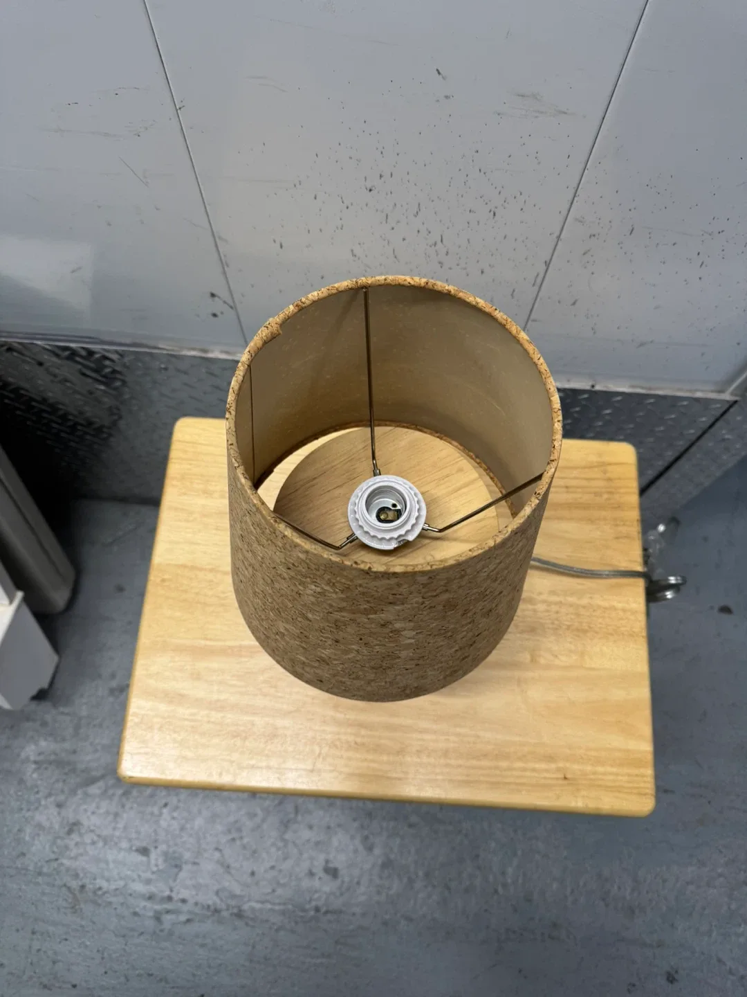 Cork Table Lamp image indicator(2)