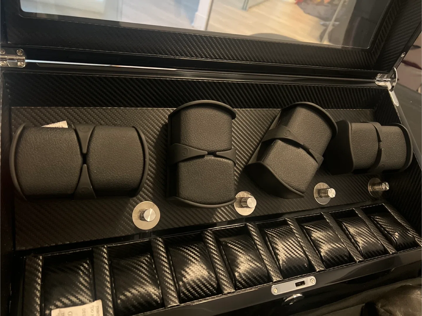 BRAND NEW automatic rotation watch box! image indicator(6)