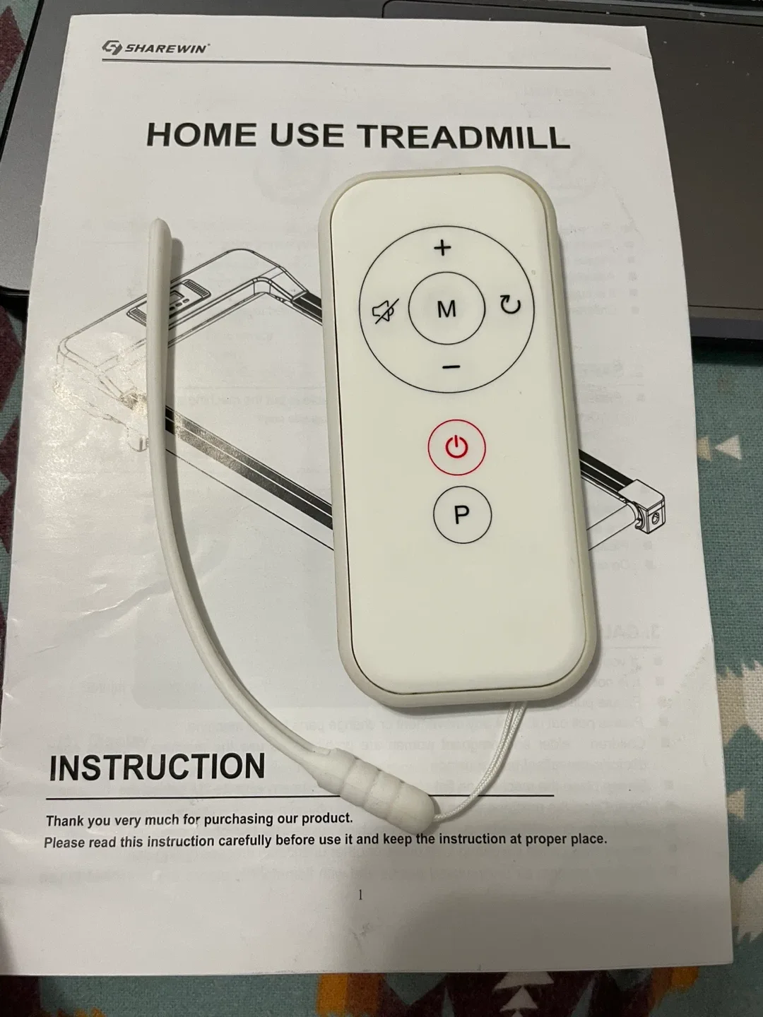 Sharewin Home Use Treadmill SL-Q17-9 image indicator(3)