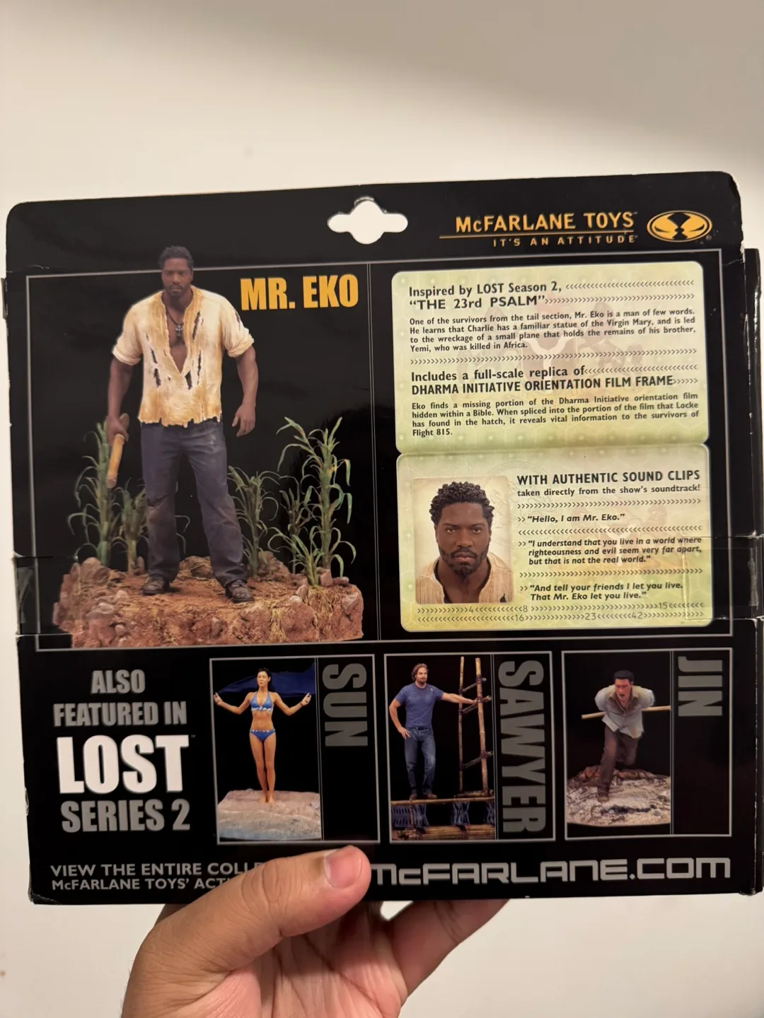 LOST Mr. Eko Series 2 Action Figure image indicator(2)