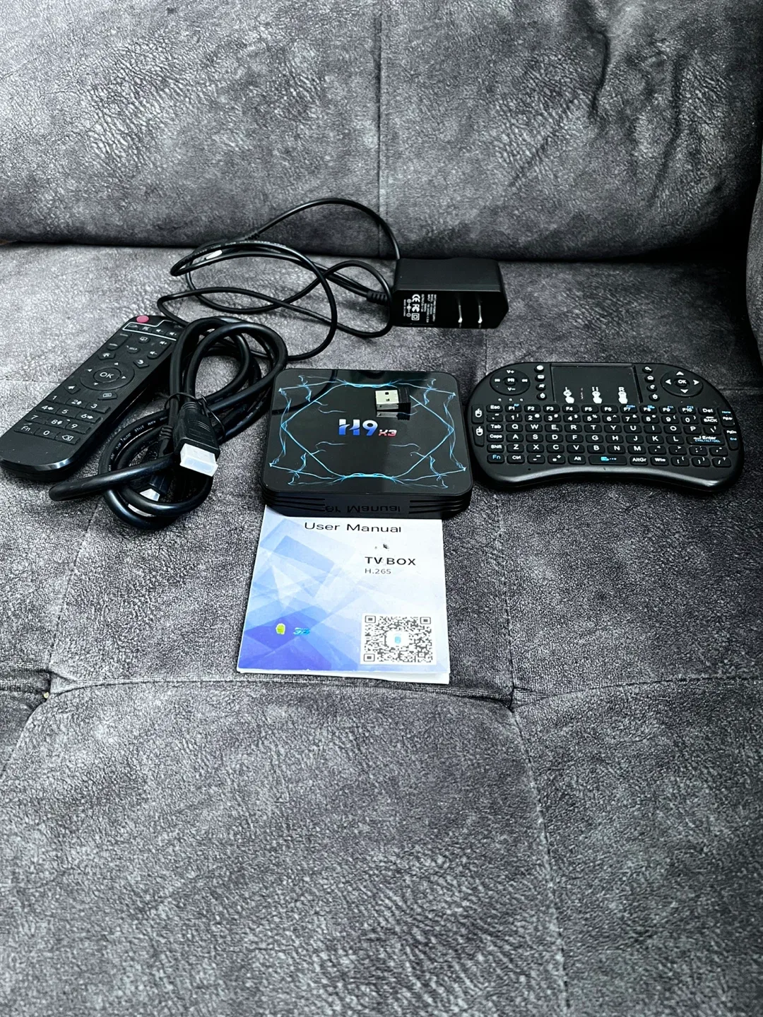 📦 H96 TV Box–Like New+Bonus Keyboard & Bluetooth image indicator(10)