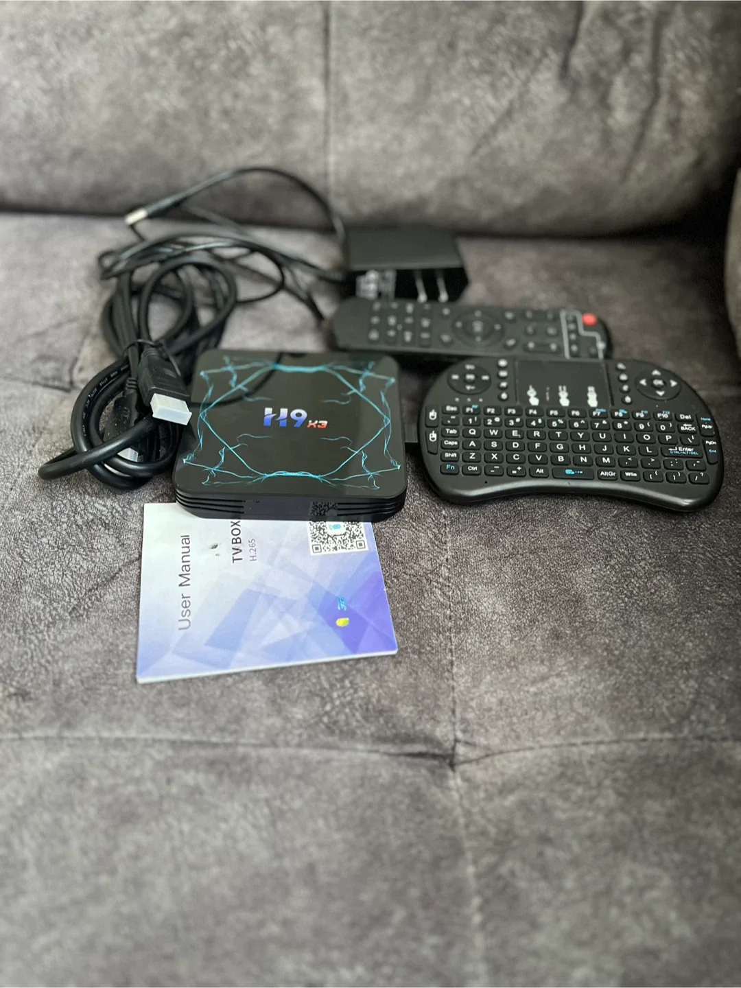 📦 H96 TV Box–Like New+Bonus Keyboard & Bluetooth image indicator(5)