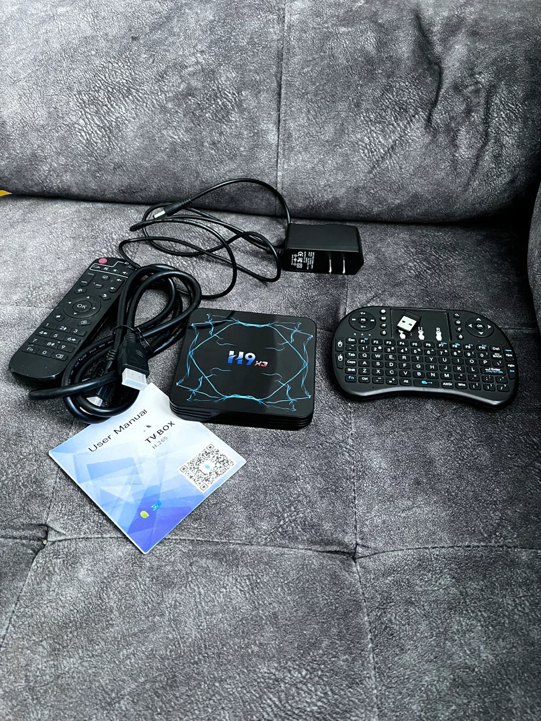 📦 H96 TV Box–Like New+Bonus Keyboard & Bluetooth image indicator(4)