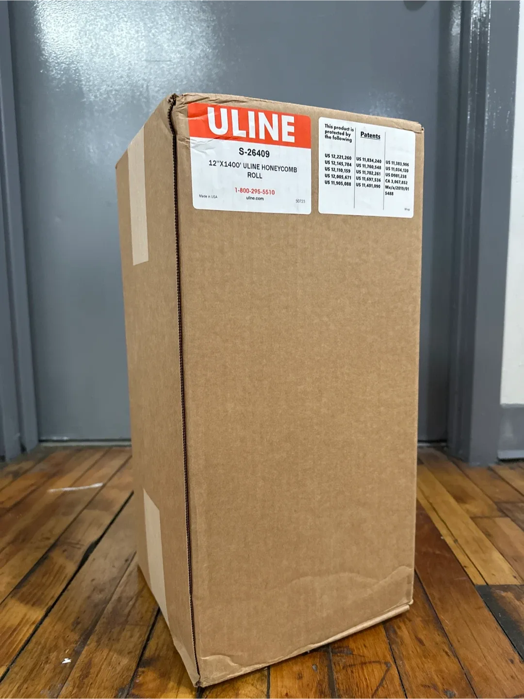 Uline S-26409 12"x1400' Honeycomb Roll image indicator(3)