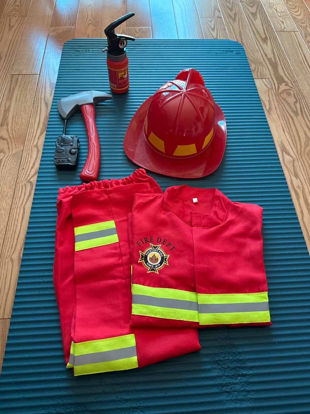 Firefighter Costume Set with Accessories