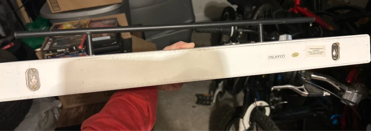 Melannco Wall Shelf with Bar image indicator(2)